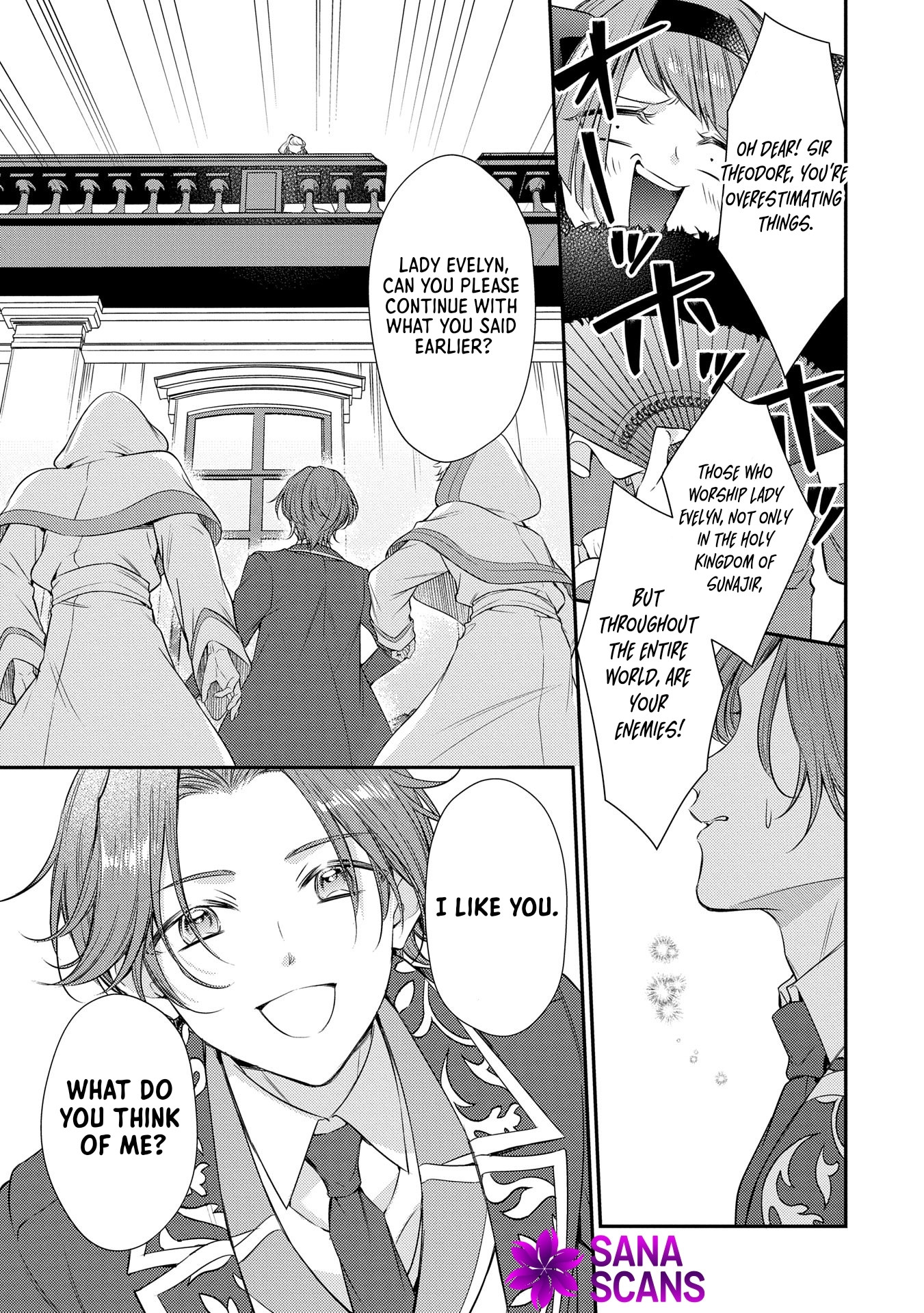 Even Exiled, She's Still the Beloved Saint! St. Evelyn's Weird and Wonderful Friends Chapter 10 - . Page 25