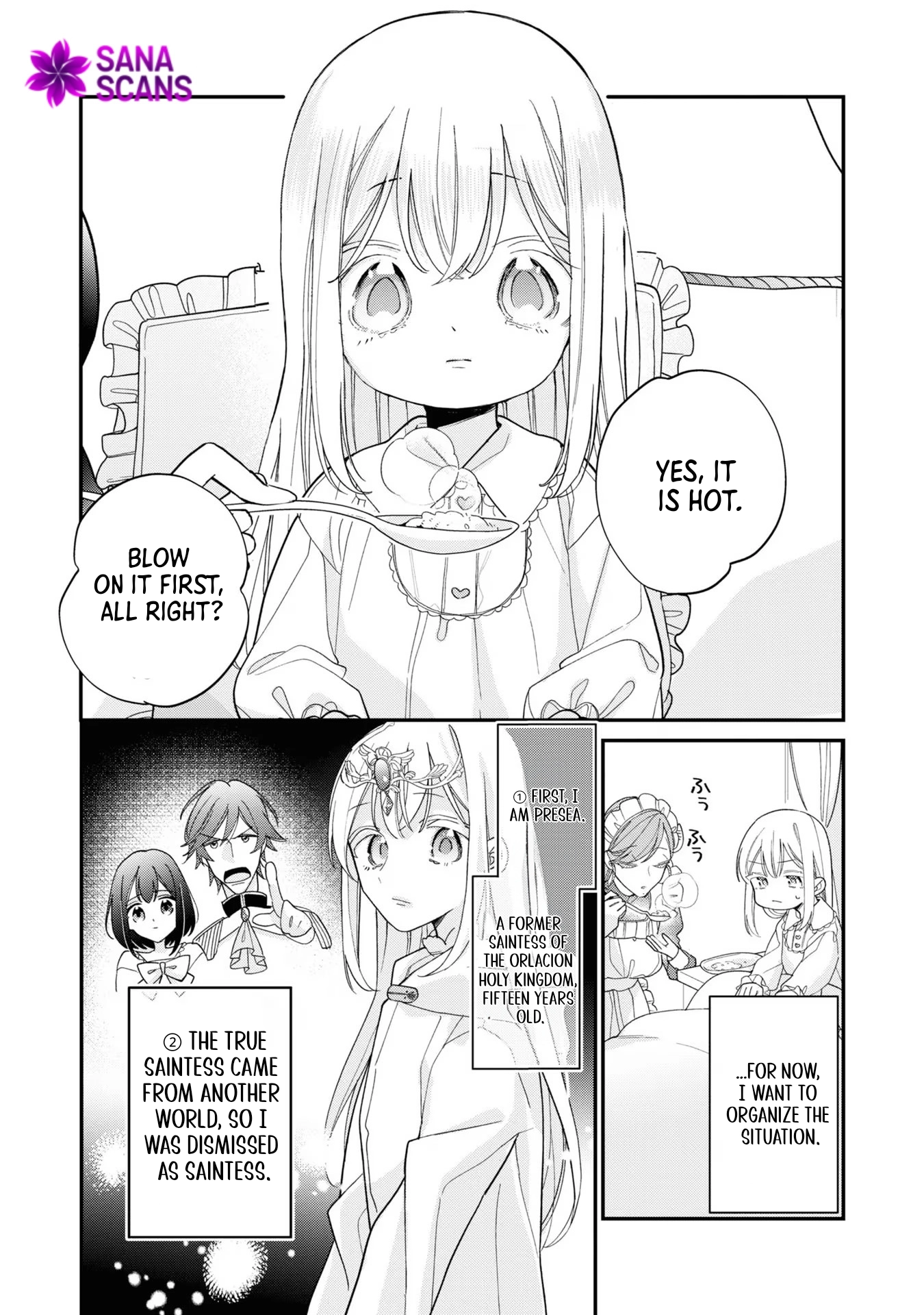 Fired as the Saintess, Turned into a Loli, and Became the Demon King’s Pet. Chapter 2 Page 3