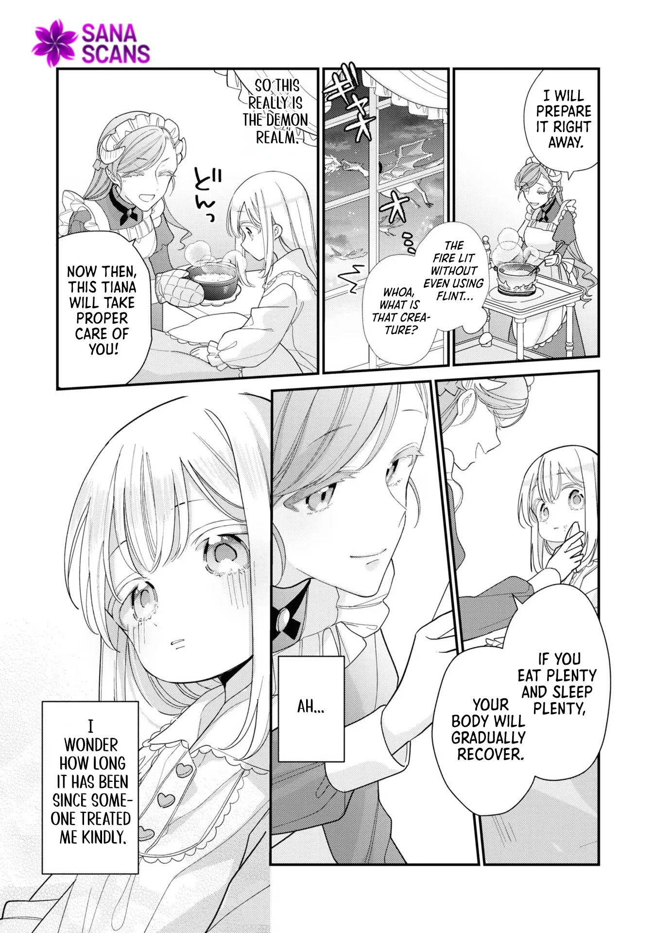 Fired as the Saintess, Turned into a Loli, and Became the Demon King’s Pet. Chapter 2 Page 5
