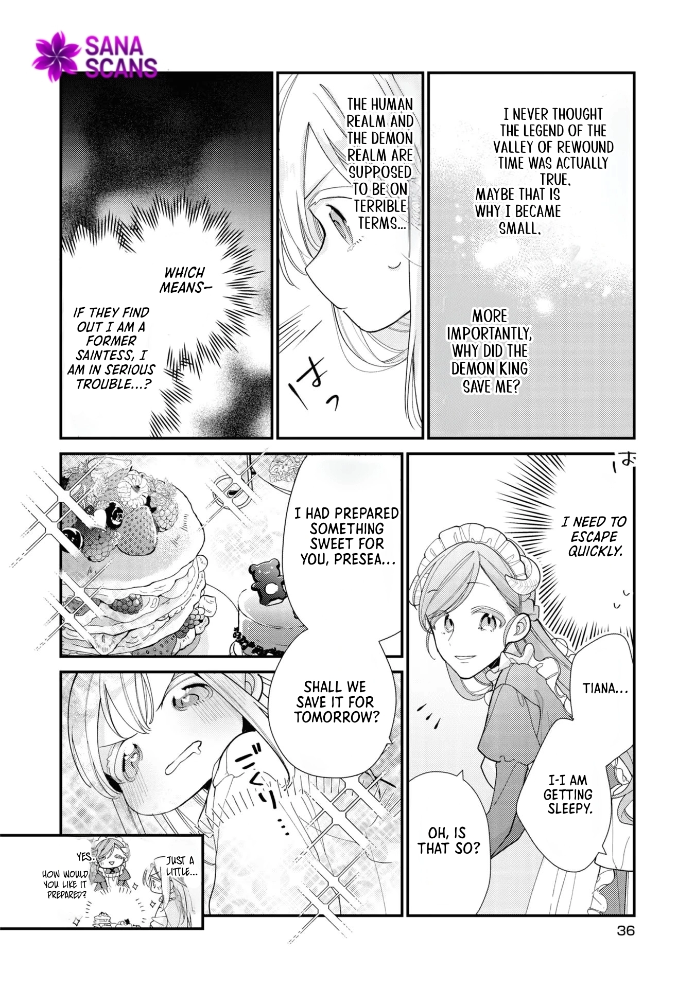Fired as the Saintess, Turned into a Loli, and Became the Demon King’s Pet. Chapter 2 Page 7