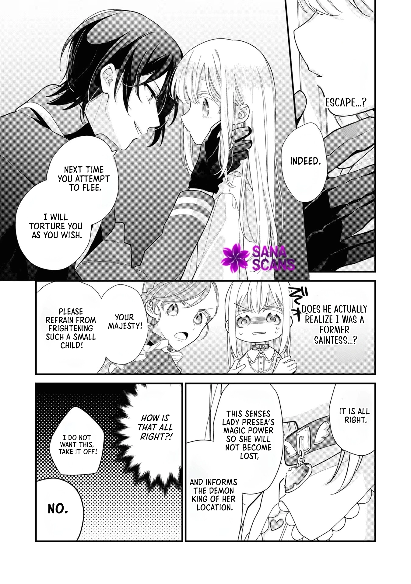 Fired as the Saintess, Turned into a Loli, and Became the Demon King’s Pet. Chapter 2 Page 27