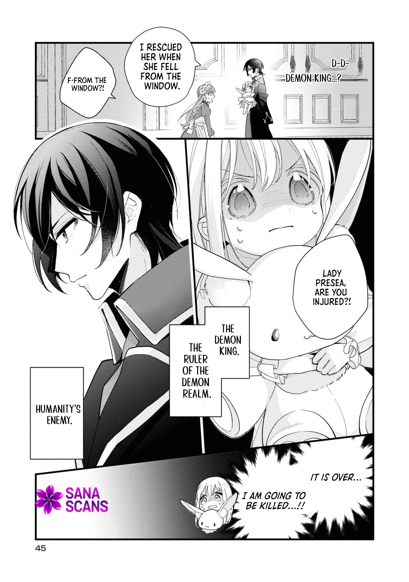 Fired as the Saintess, Turned into a Loli, and Became the Demon King’s Pet. Chapter 2 Page 6