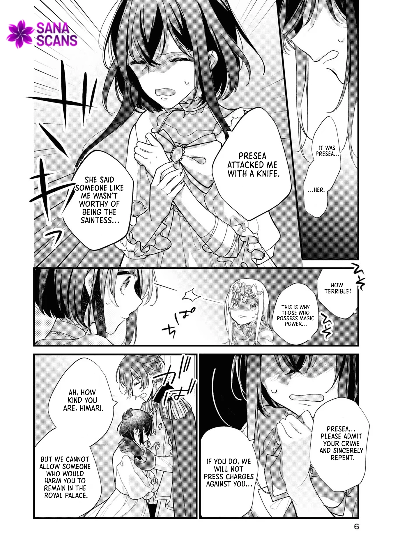 Fired as the Saintess, Turned into a Loli, and Became the Demon King’s Pet. Chapter 1 - . Page 6