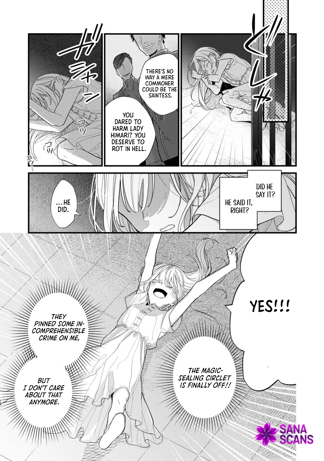 Fired as the Saintess, Turned into a Loli, and Became the Demon King’s Pet. Chapter 1 - . Page 12
