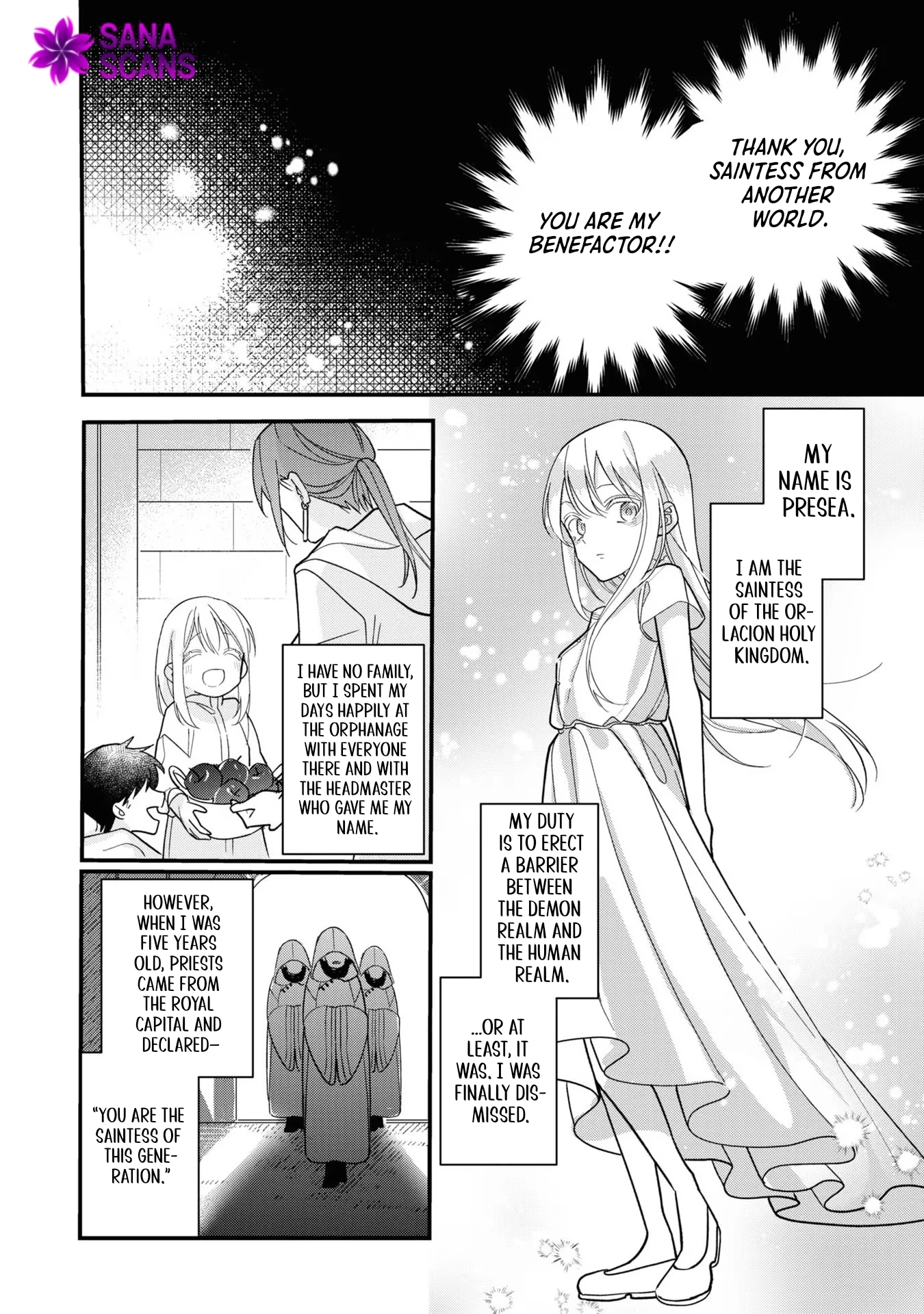 Fired as the Saintess, Turned into a Loli, and Became the Demon King’s Pet. Chapter 1 - . Page 13