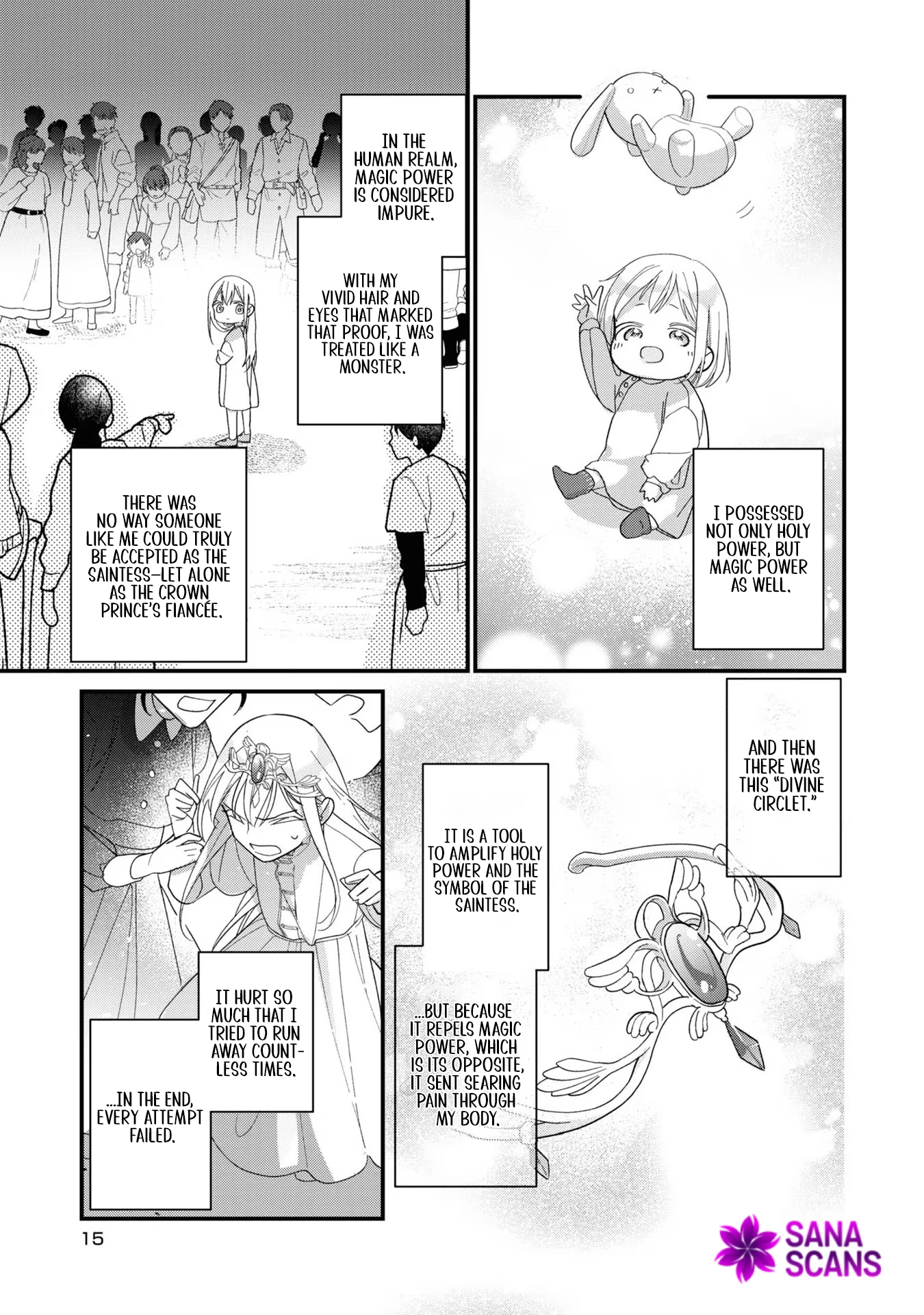 Fired as the Saintess, Turned into a Loli, and Became the Demon King’s Pet. Chapter 1 - . Page 16