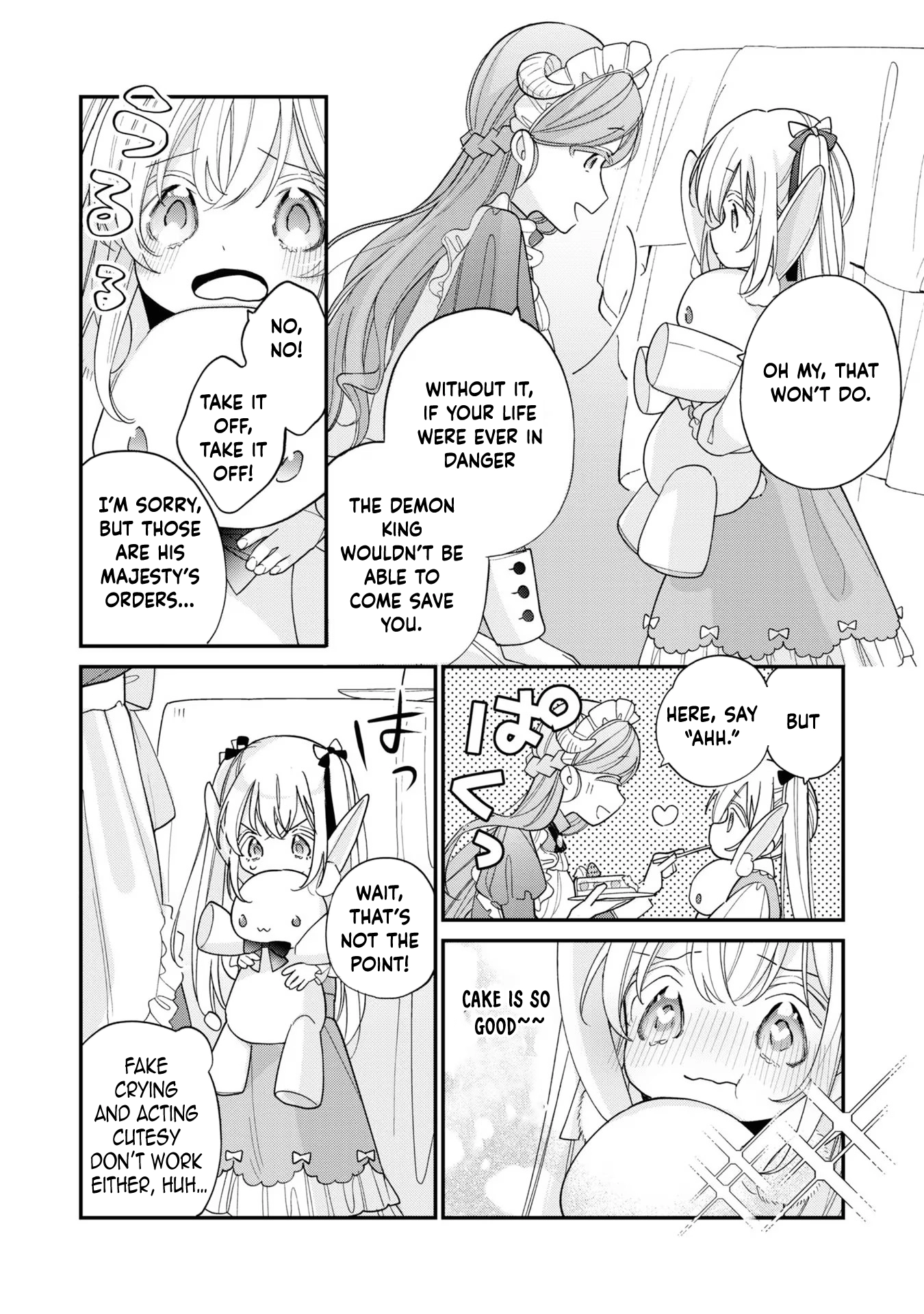 Fired as the Saintess, Turned into a Loli, and Became the Demon King’s Pet. Chapter 3 Page 6