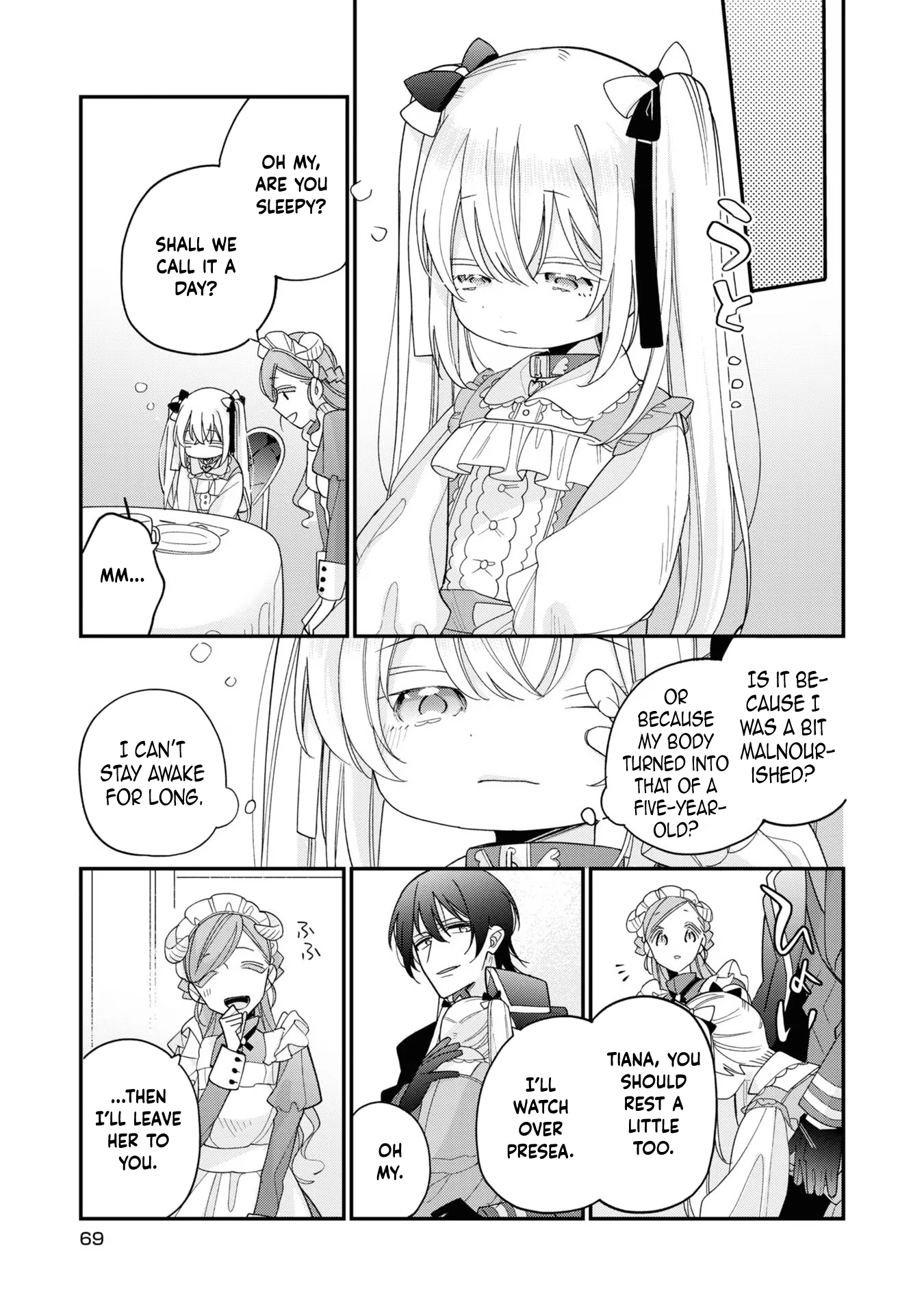 Fired as the Saintess, Turned into a Loli, and Became the Demon King’s Pet. Chapter 3 Page 11
