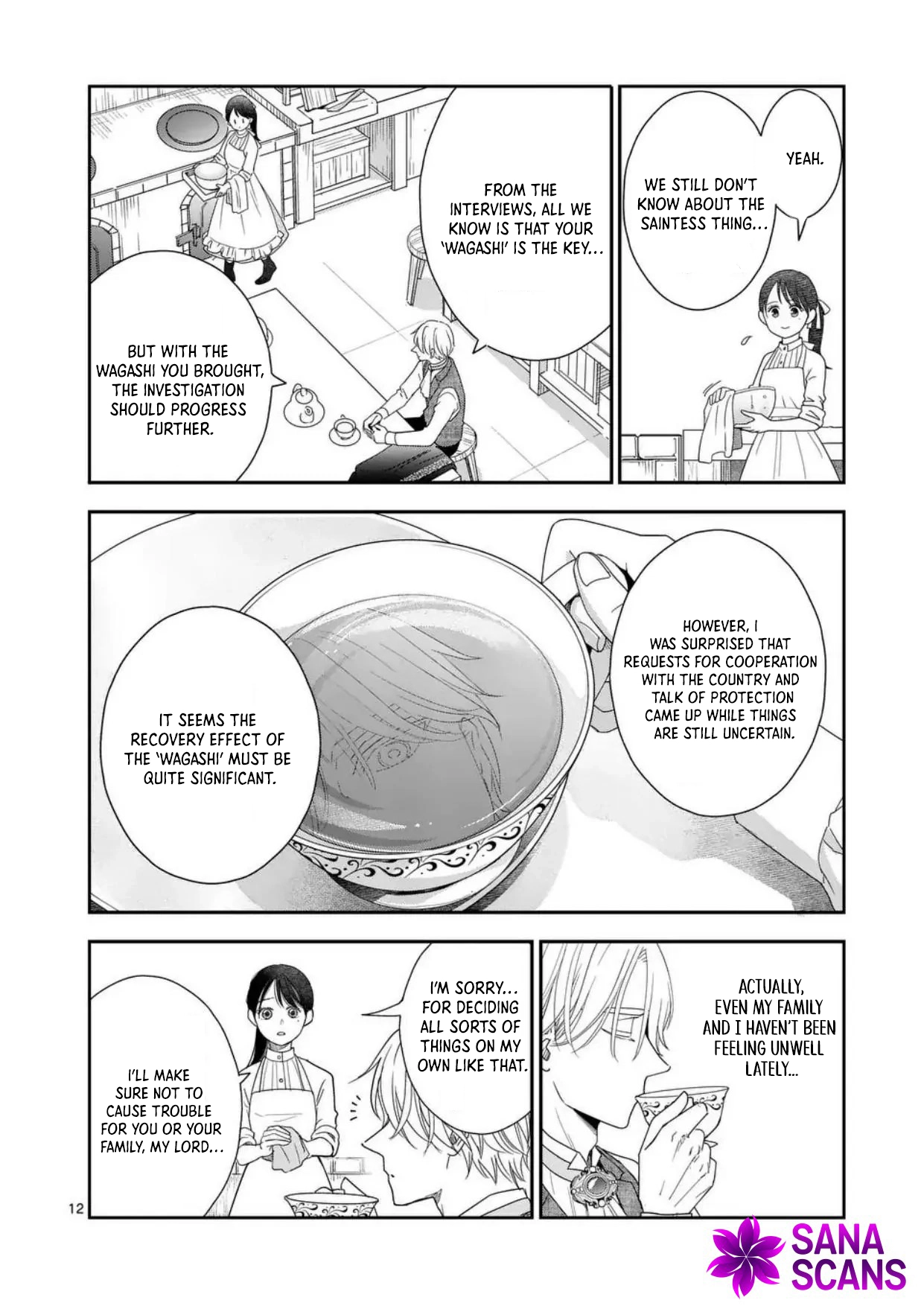 Got summoned to another world by accident, so I’ll just make Japanese sweets. Chapter 9 - . Page 11