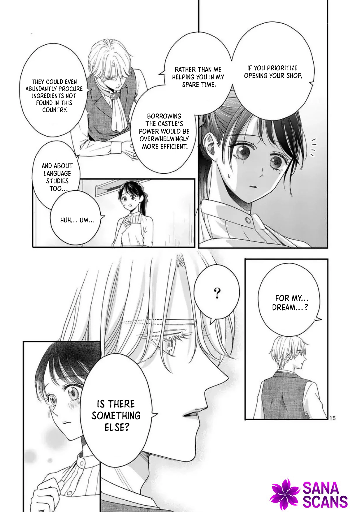 Got summoned to another world by accident, so I’ll just make Japanese sweets. Chapter 9 - . Page 15