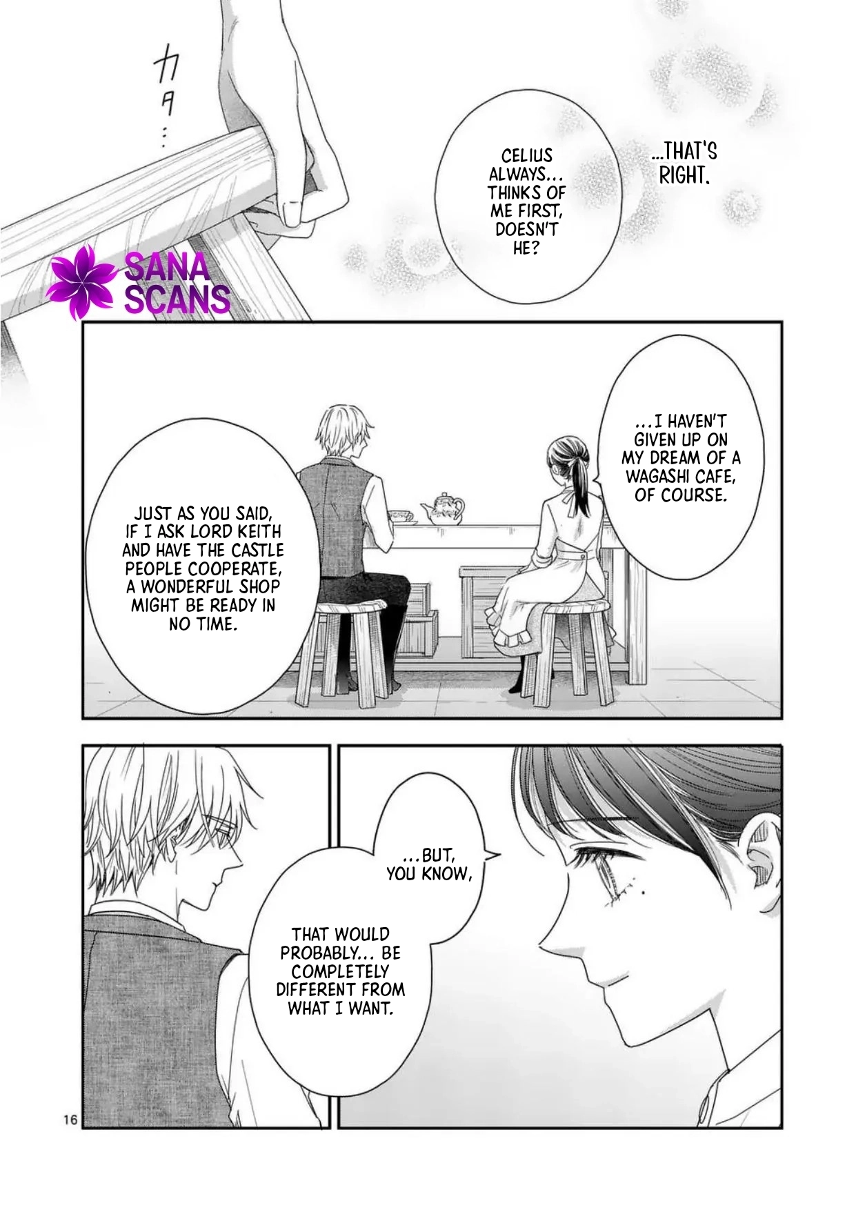 Got summoned to another world by accident, so I’ll just make Japanese sweets. Chapter 9 - . Page 16