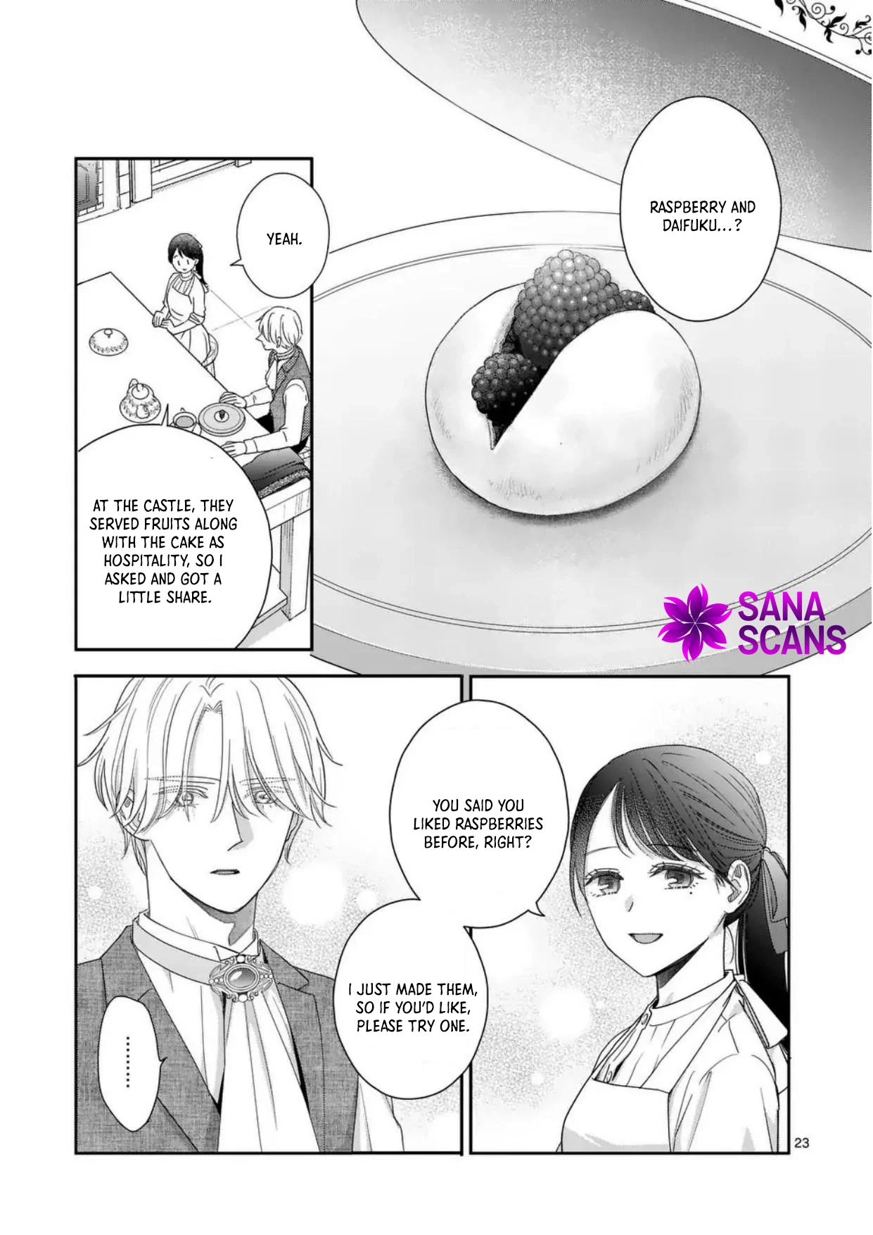 Got summoned to another world by accident, so I’ll just make Japanese sweets. Chapter 9 - . Page 23