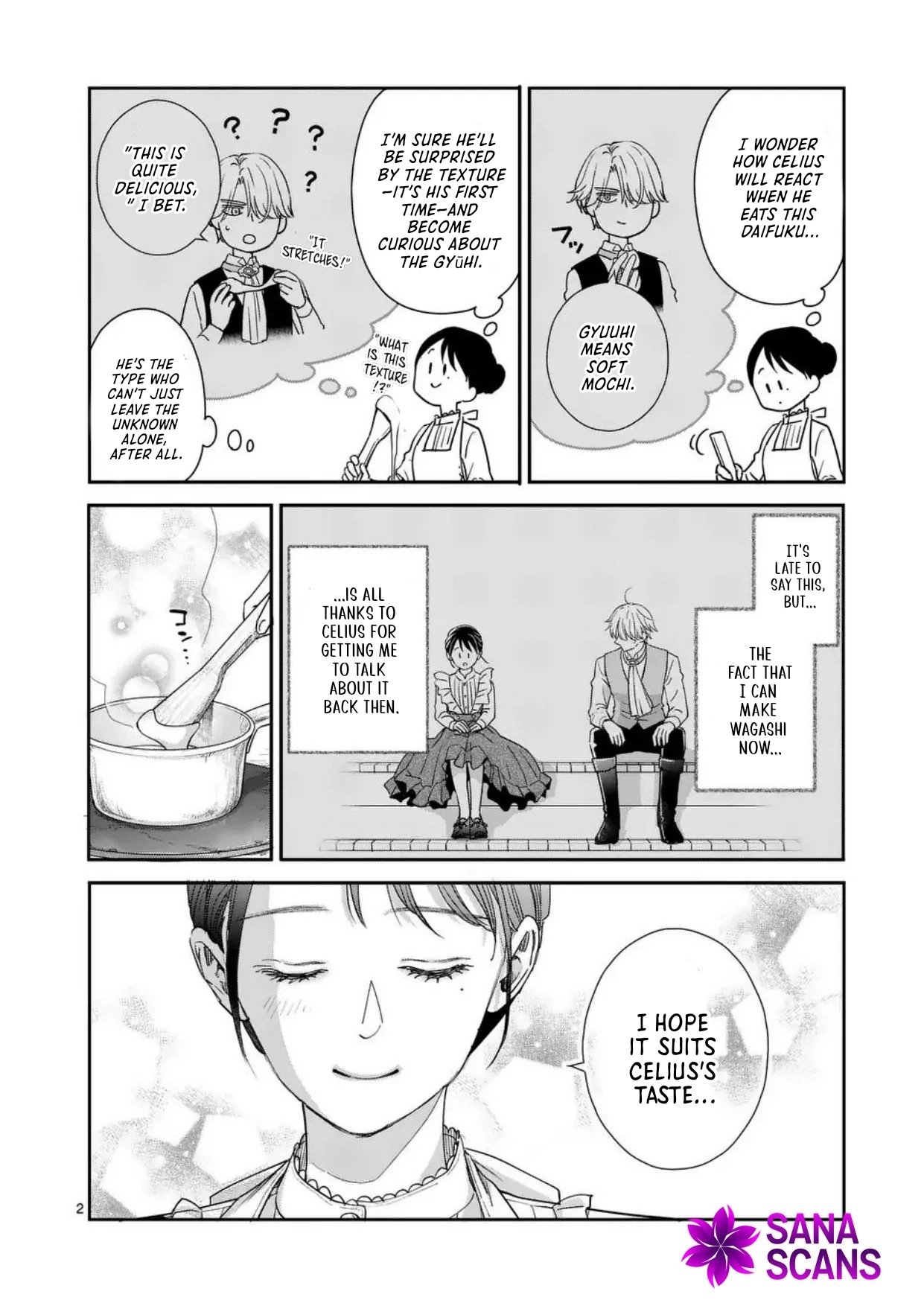 Got summoned to another world by accident, so I’ll just make Japanese sweets. Chapter 4 Page 2