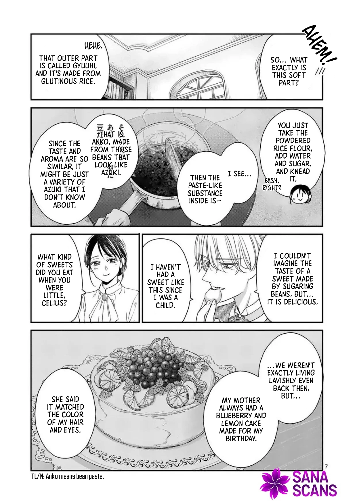 Got summoned to another world by accident, so I’ll just make Japanese sweets. Chapter 4 Page 7