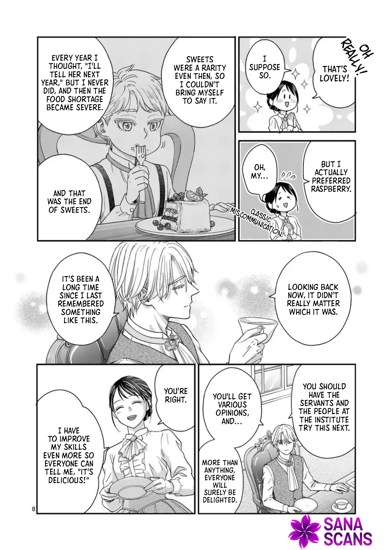 Got summoned to another world by accident, so I’ll just make Japanese sweets. Chapter 4 Page 8