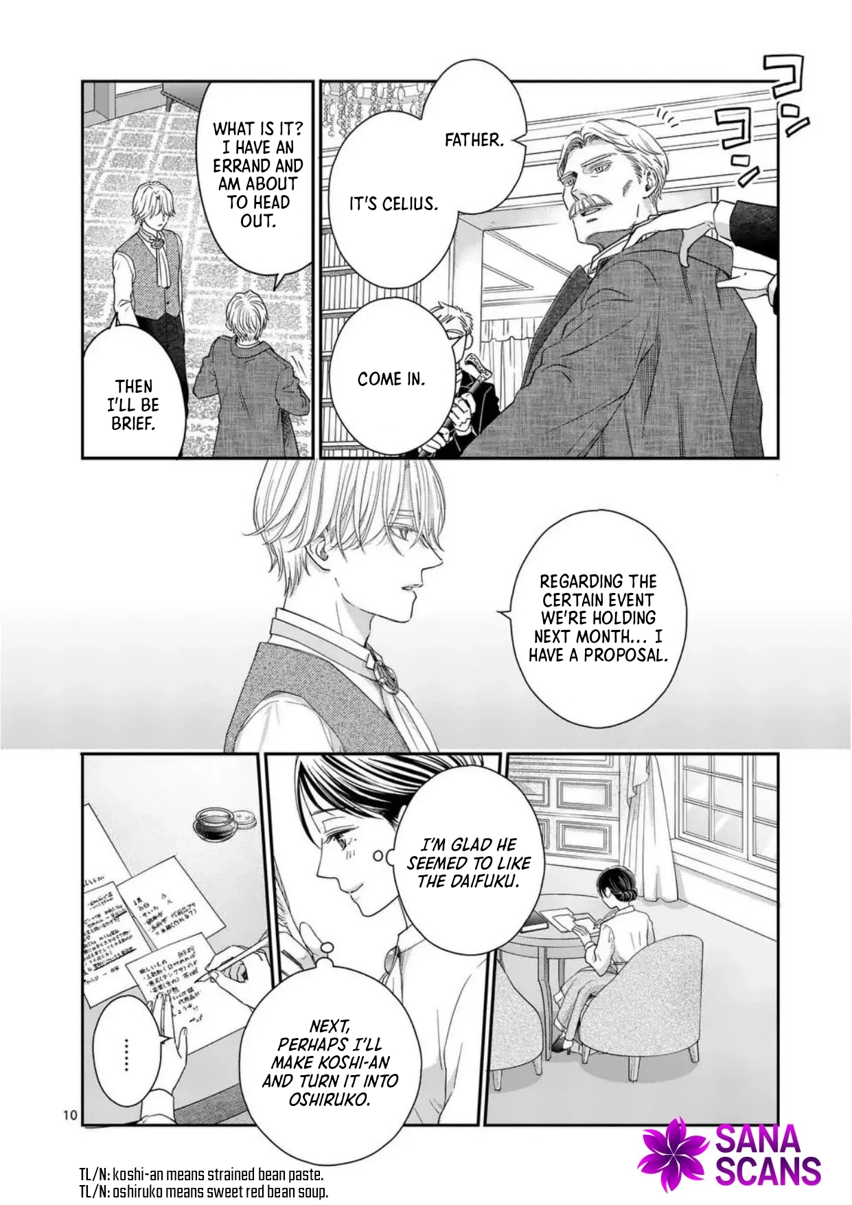 Got summoned to another world by accident, so I’ll just make Japanese sweets. Chapter 4 Page 10
