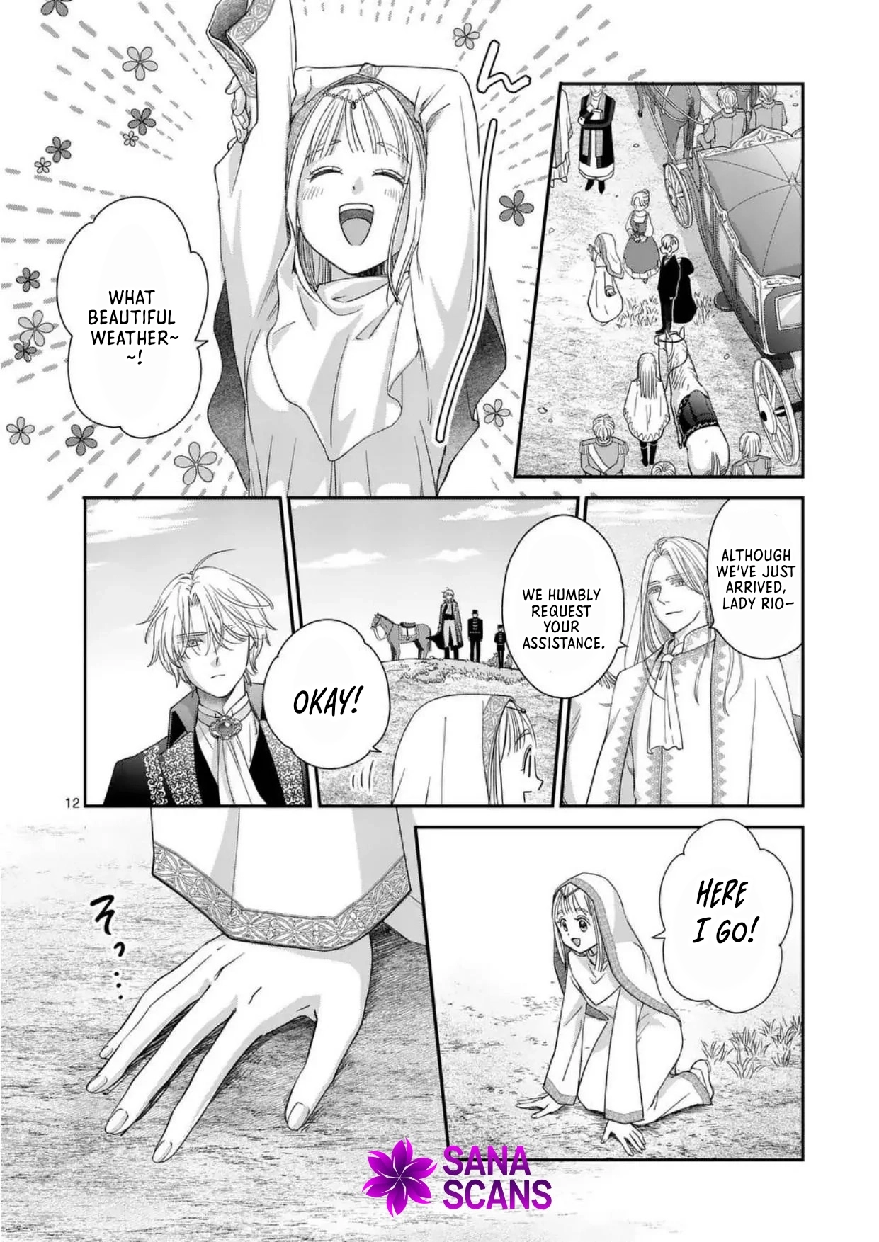 Got summoned to another world by accident, so I’ll just make Japanese sweets. Chapter 4 Page 12