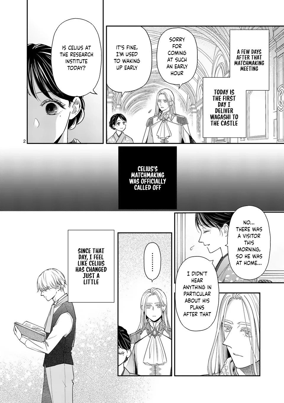 Got summoned to another world by accident, so I’ll just make Japanese sweets. Chapter 13 Page 2