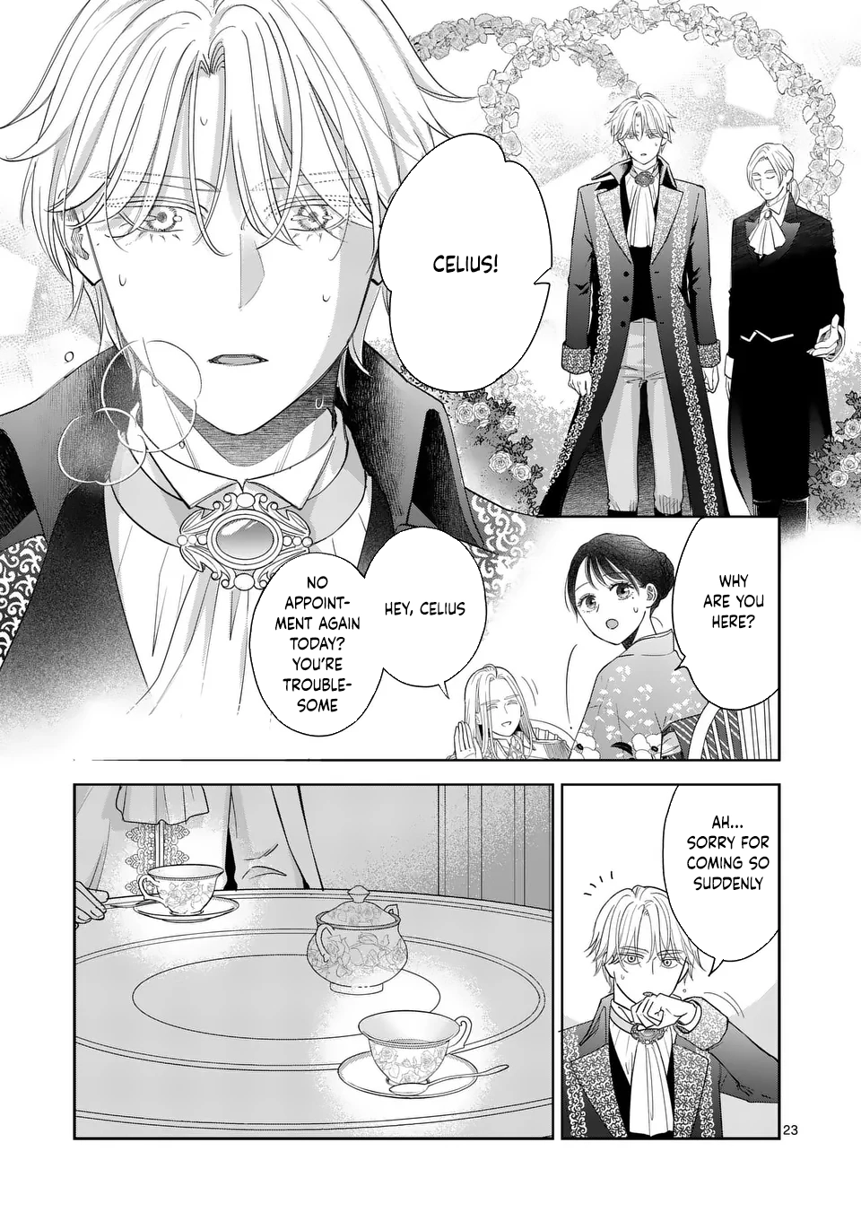 Got summoned to another world by accident, so I’ll just make Japanese sweets. Chapter 13 Page 23