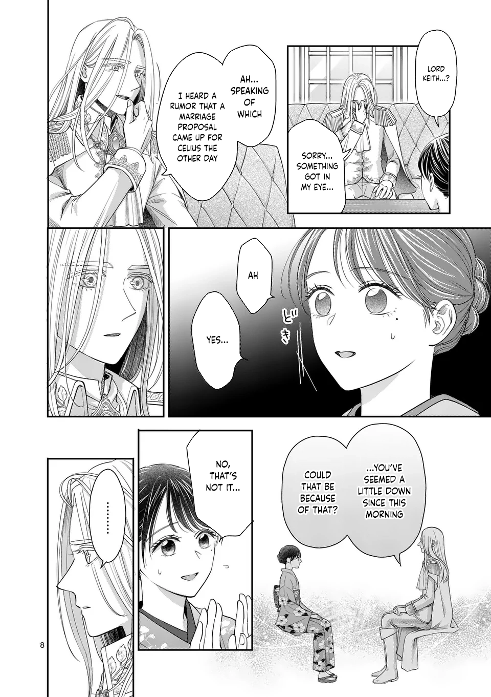 Got summoned to another world by accident, so I’ll just make Japanese sweets. Chapter 13 Page 8