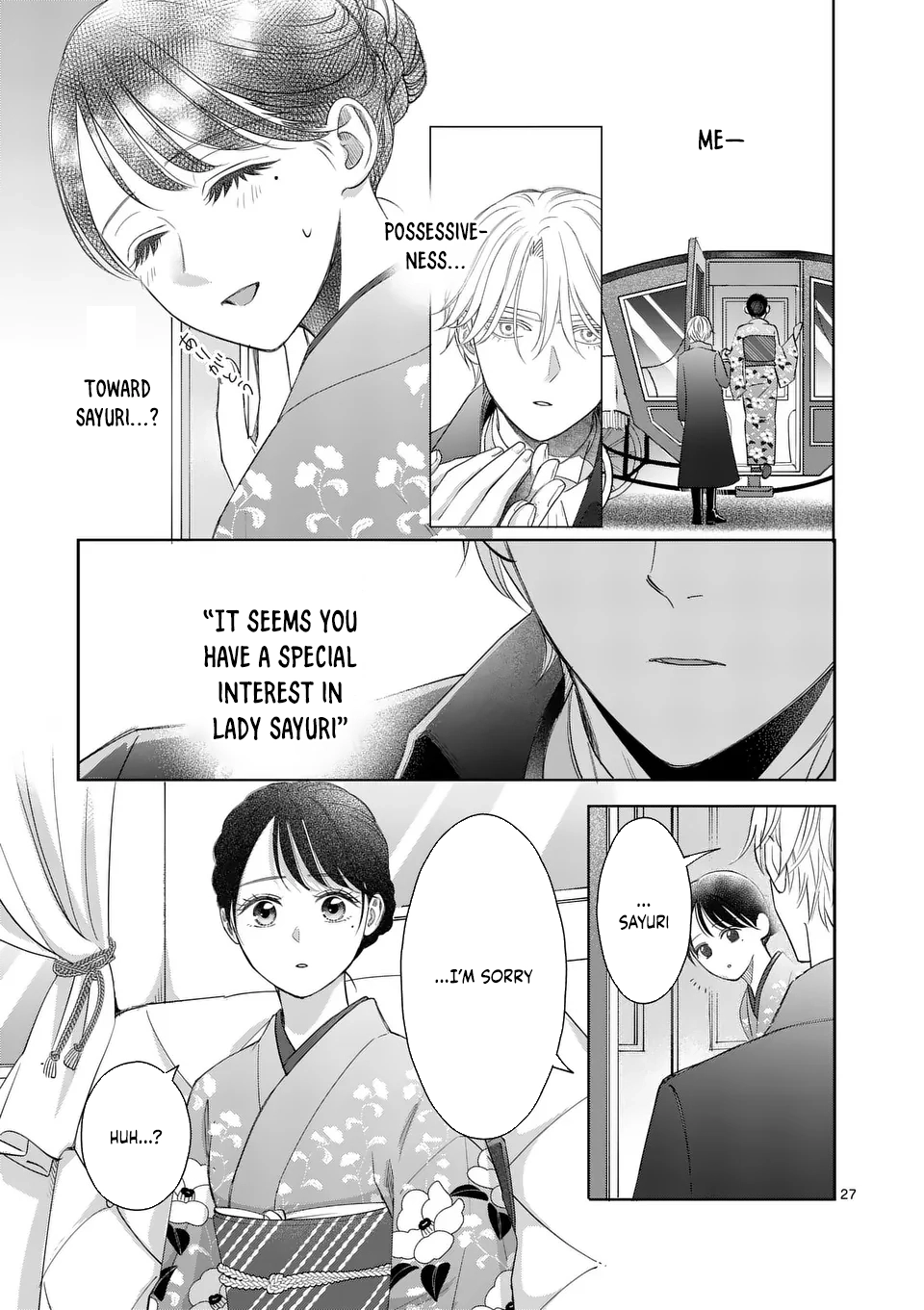 Got summoned to another world by accident, so I’ll just make Japanese sweets. Chapter 13 Page 27