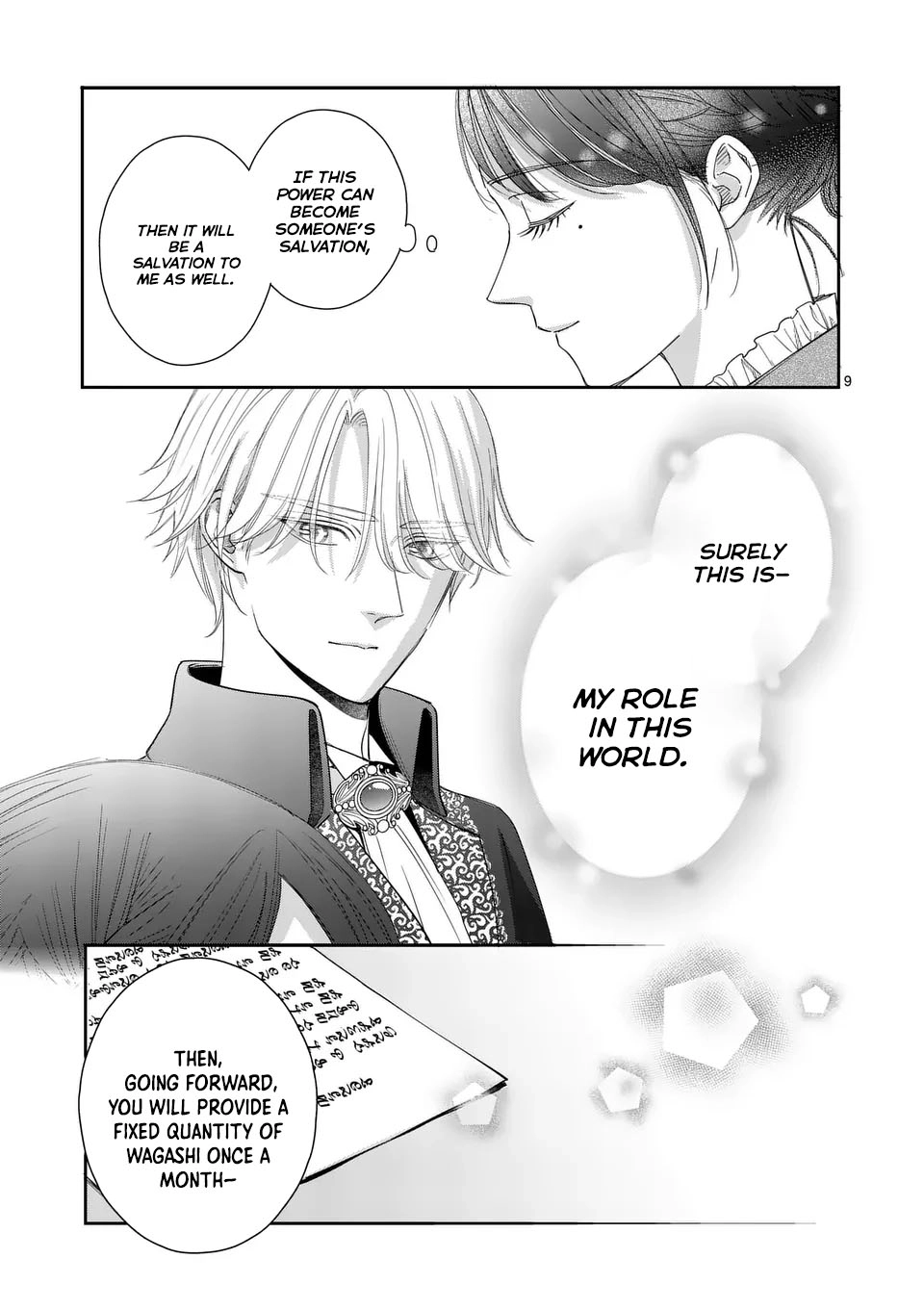 Got summoned to another world by accident, so I’ll just make Japanese sweets. Chapter 11 Page 9