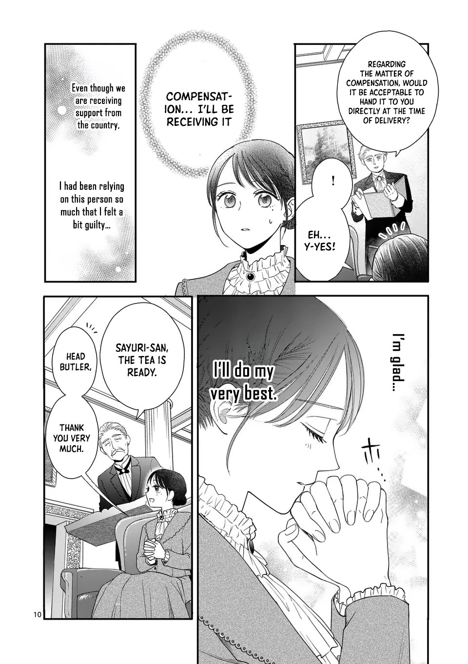 Got summoned to another world by accident, so I’ll just make Japanese sweets. Chapter 11 Page 10