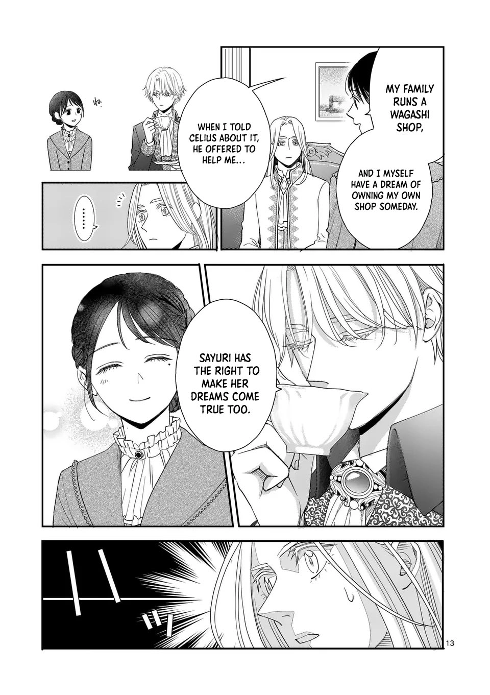 Got summoned to another world by accident, so I’ll just make Japanese sweets. Chapter 11 Page 13