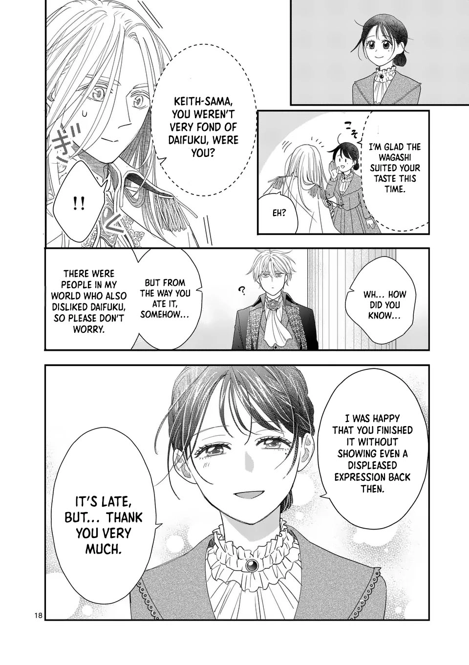 Got summoned to another world by accident, so I’ll just make Japanese sweets. Chapter 11 Page 18