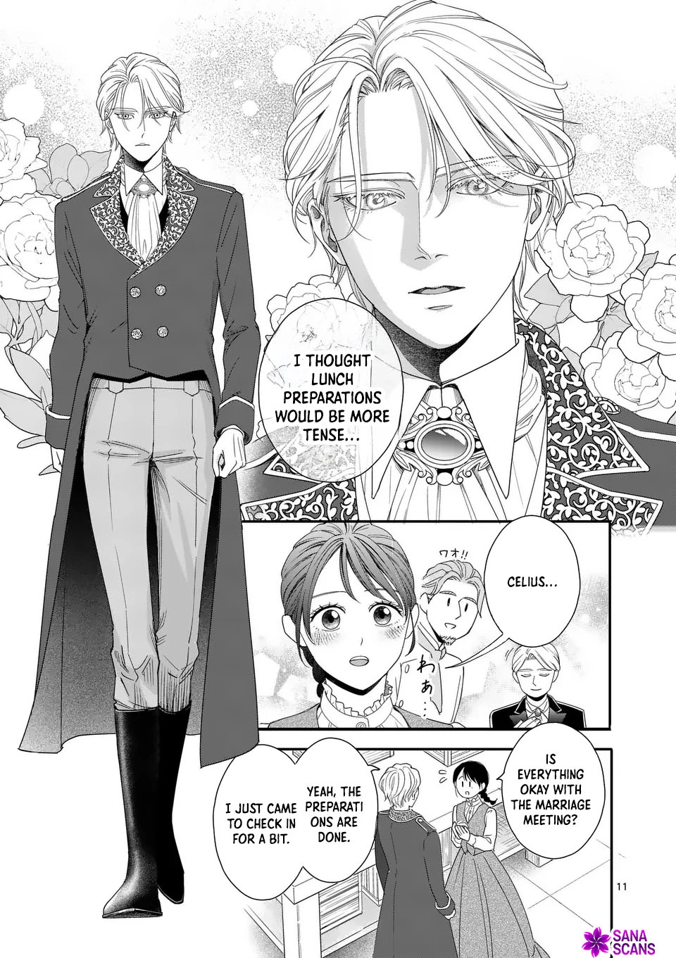 Got summoned to another world by accident, so I’ll just make Japanese sweets. Chapter 12 Page 11