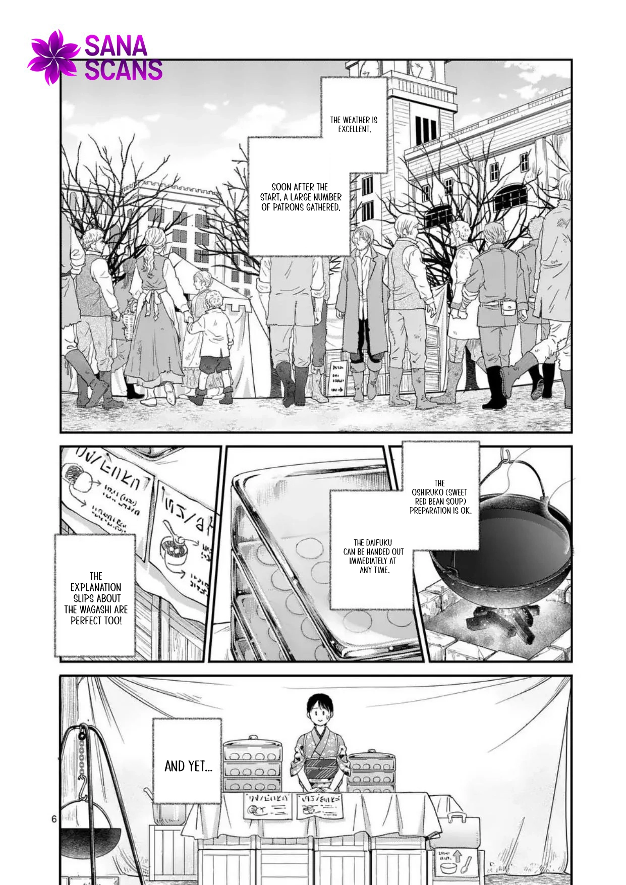Got summoned to another world by accident, so I’ll just make Japanese sweets. Chapter 5 - ، Page 6