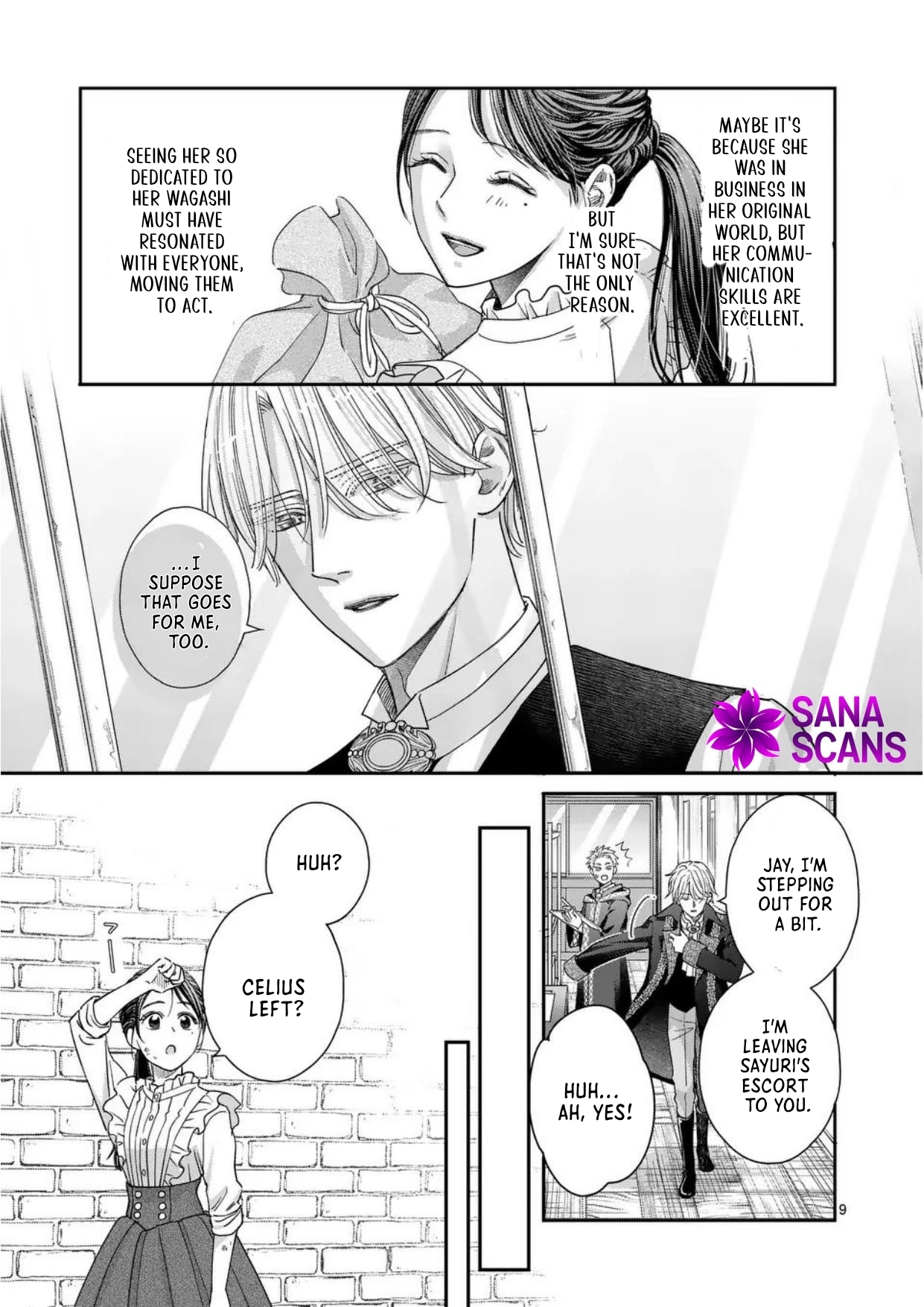 Got summoned to another world by accident, so I’ll just make Japanese sweets. Chapter 3 Page 9