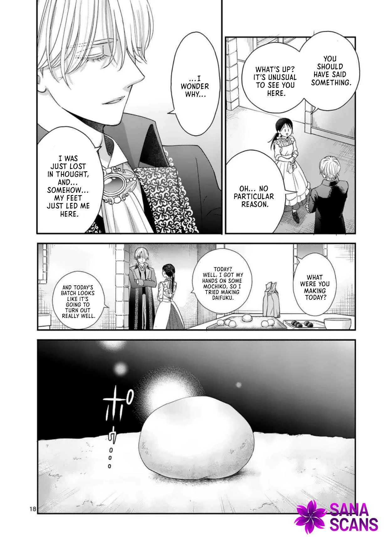 Got summoned to another world by accident, so I’ll just make Japanese sweets. Chapter 3 Page 18