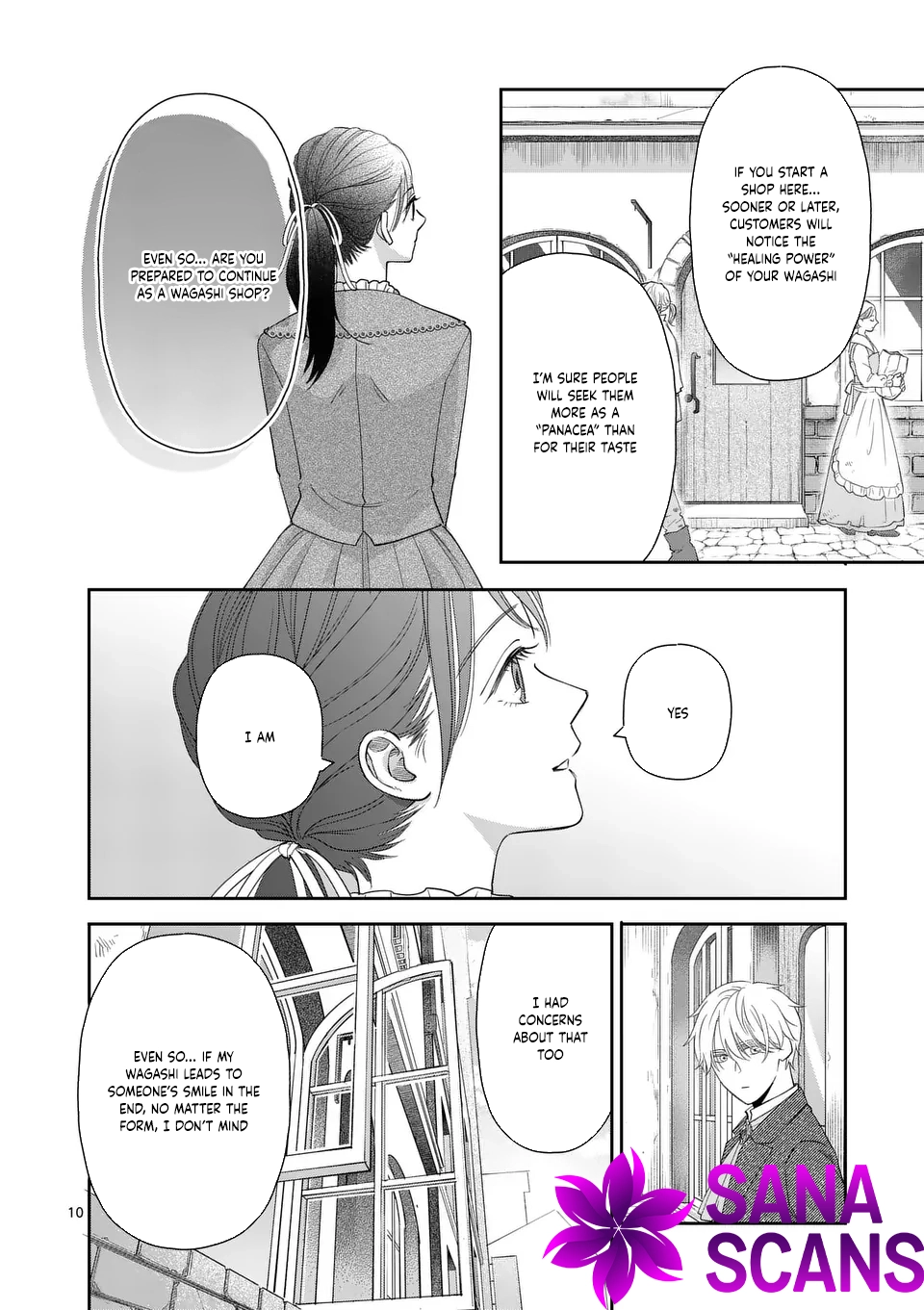 Got summoned to another world by accident, so I’ll just make Japanese sweets. Chapter 14 Page 10