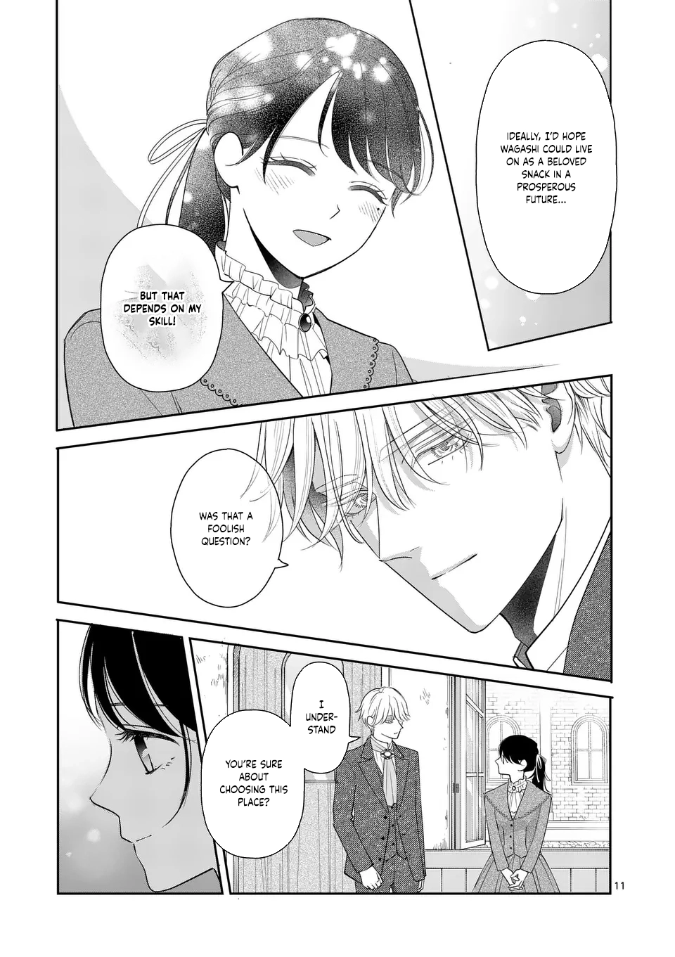 Got summoned to another world by accident, so I’ll just make Japanese sweets. Chapter 14 Page 11
