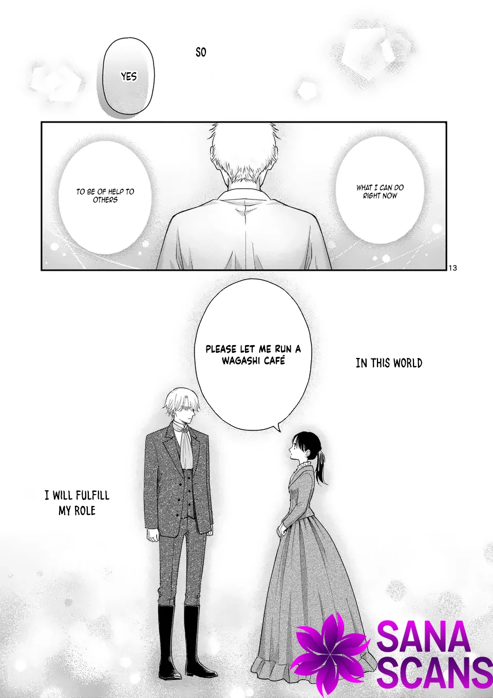 Got summoned to another world by accident, so I’ll just make Japanese sweets. Chapter 14 Page 13