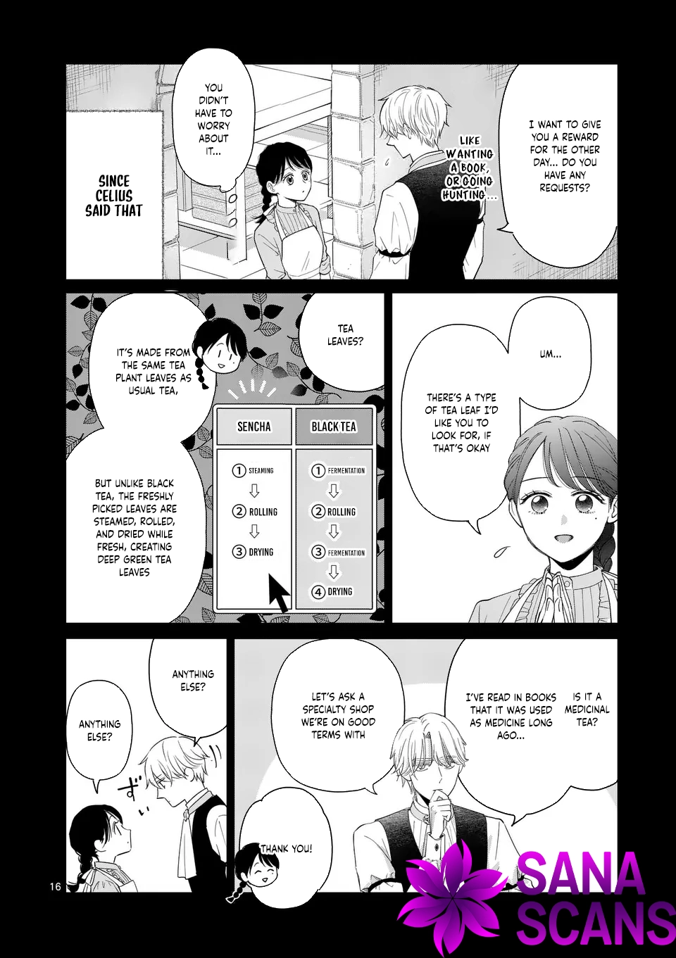 Got summoned to another world by accident, so I’ll just make Japanese sweets. Chapter 14 Page 16