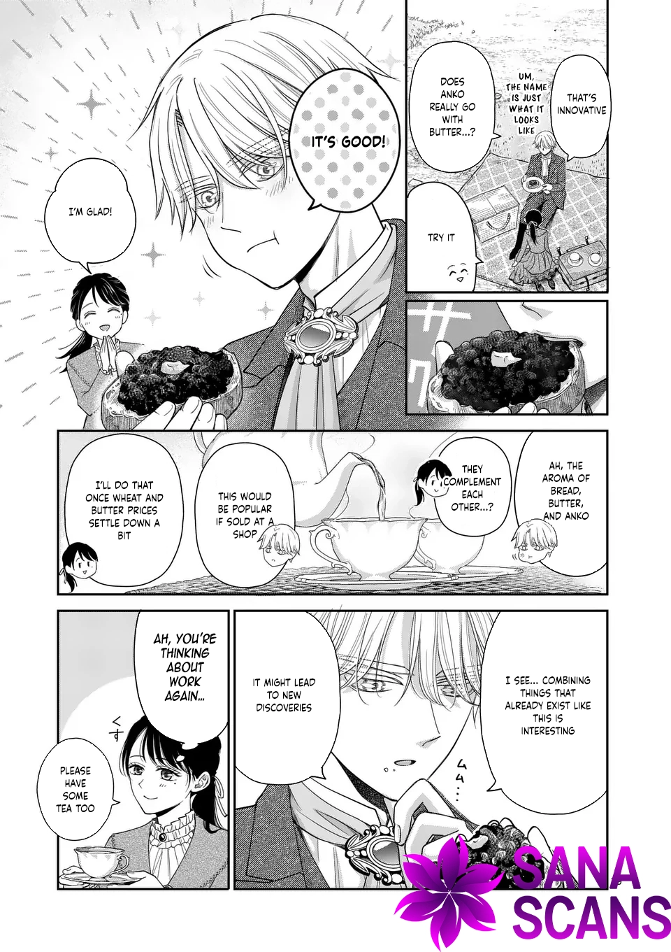 Got summoned to another world by accident, so I’ll just make Japanese sweets. Chapter 14 Page 19
