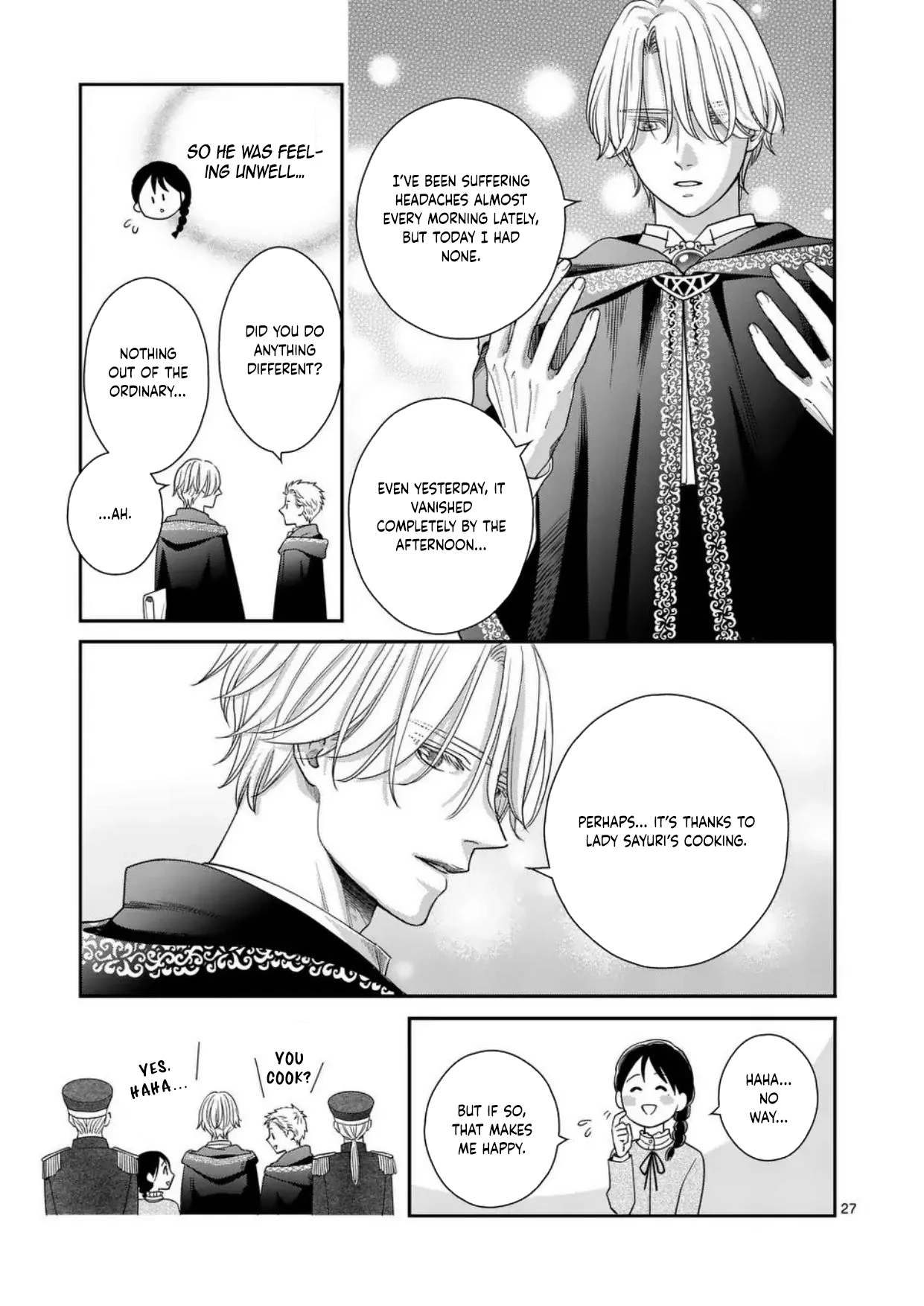 Got summoned to another world by accident, so I’ll just make Japanese sweets. Chapter 2 Page 27