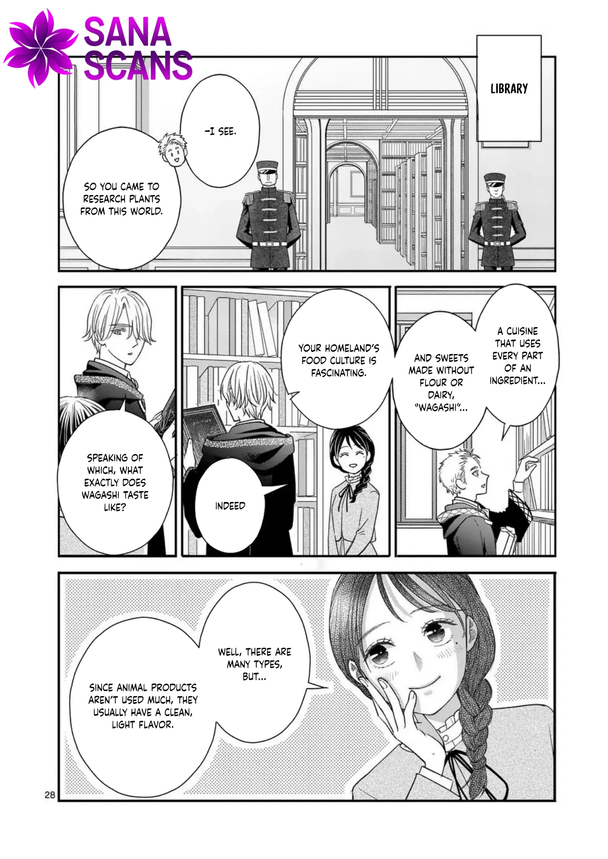 Got summoned to another world by accident, so I’ll just make Japanese sweets. Chapter 2 Page 28