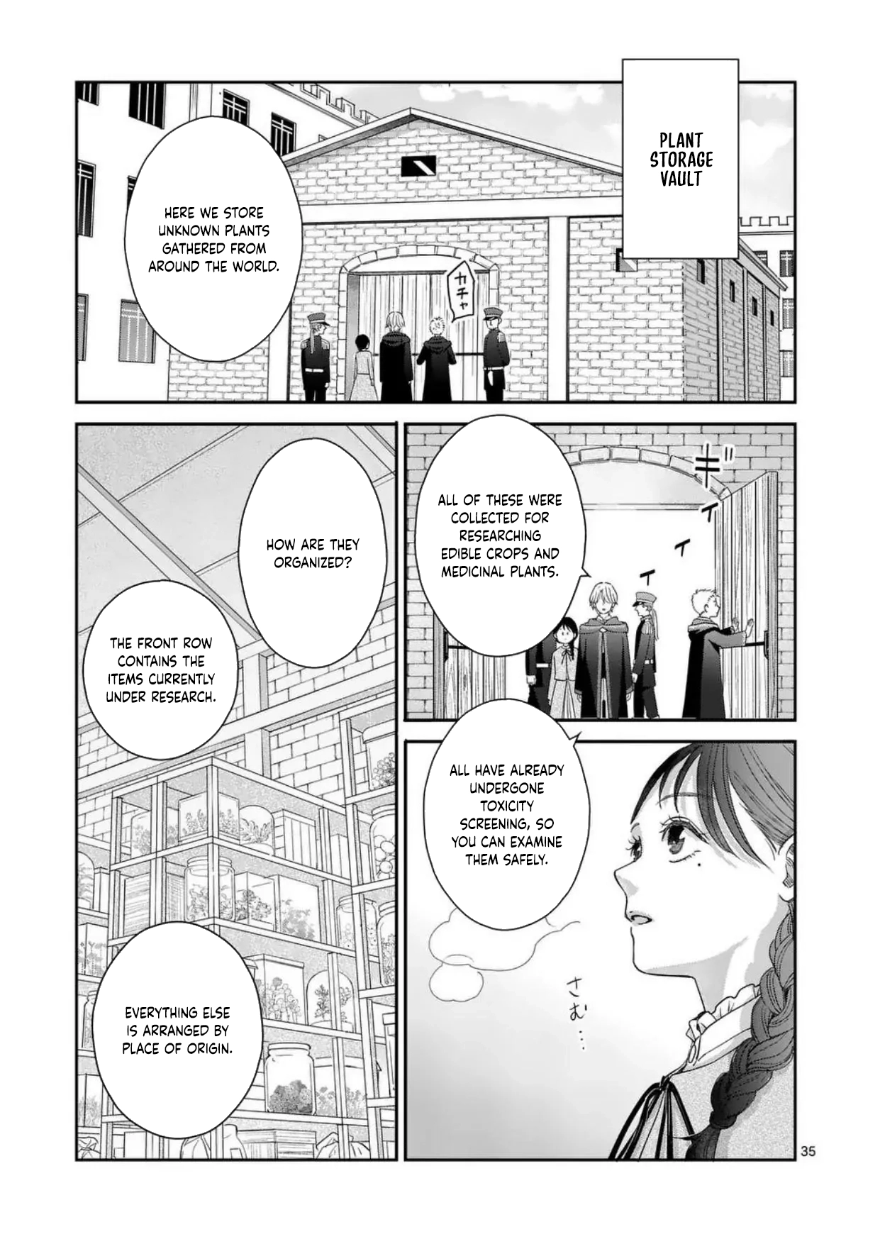 Got summoned to another world by accident, so I’ll just make Japanese sweets. Chapter 2 Page 35
