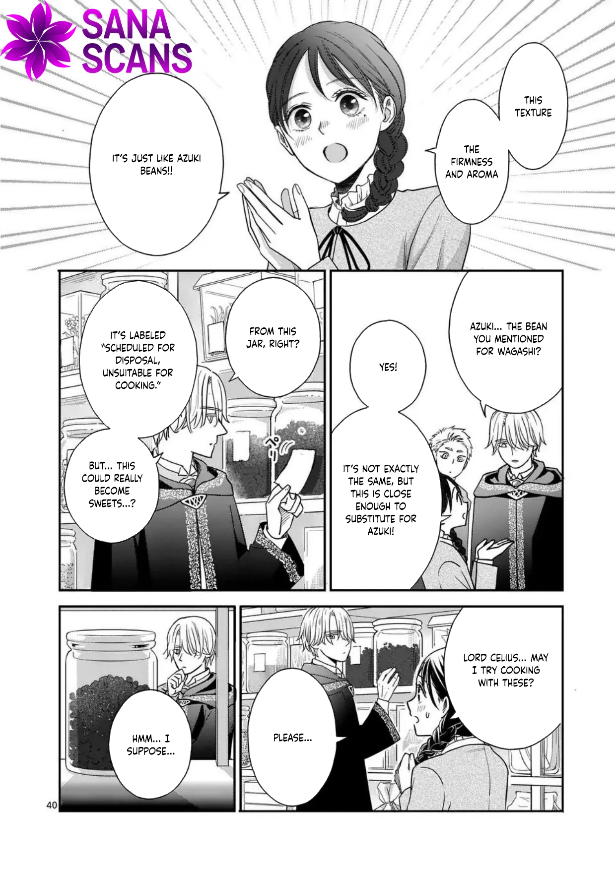 Got summoned to another world by accident, so I’ll just make Japanese sweets. Chapter 2 Page 40