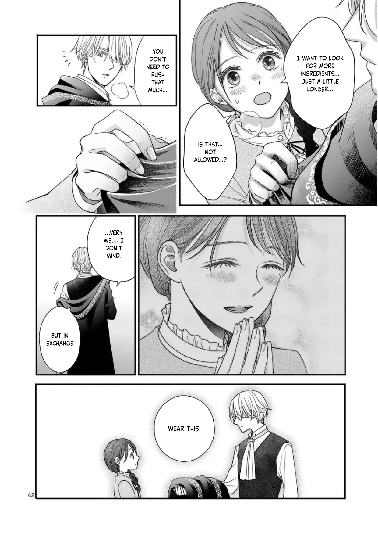 Got summoned to another world by accident, so I’ll just make Japanese sweets. Chapter 2 Page 42