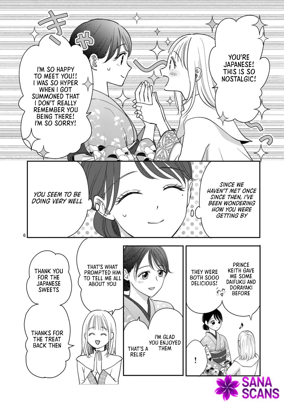 Got summoned to another world by accident, so I’ll just make Japanese sweets. Chapter 15 Page 7