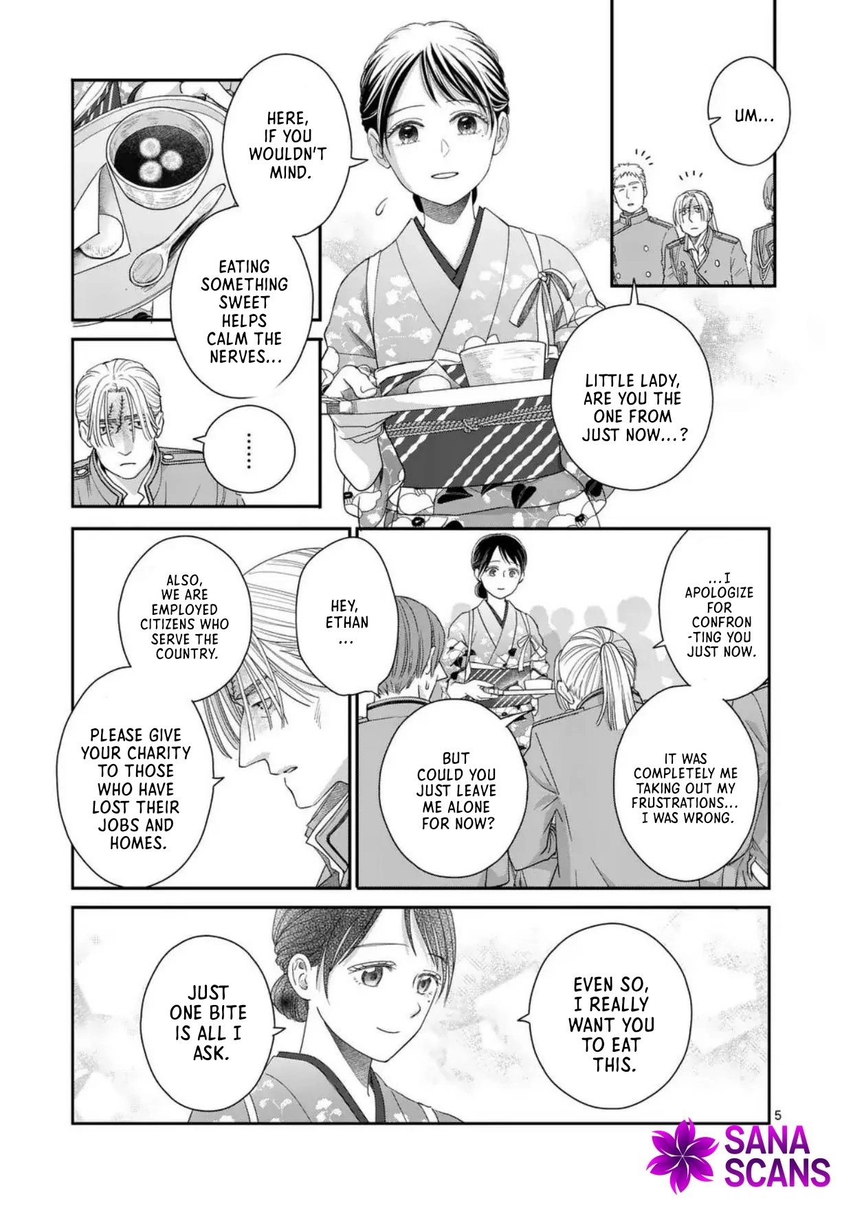 Got summoned to another world by accident, so I’ll just make Japanese sweets. Chapter 6 - . Page 5