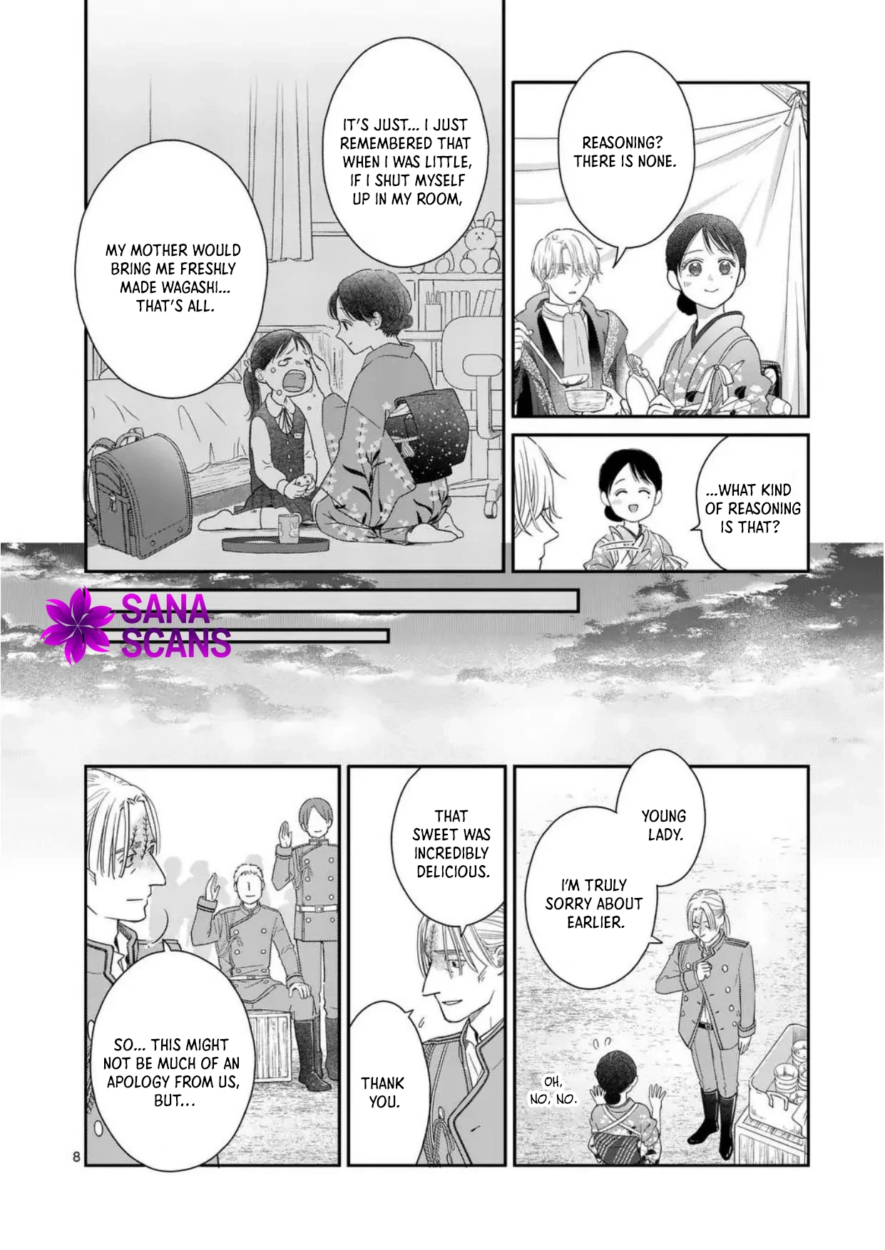 Got summoned to another world by accident, so I’ll just make Japanese sweets. Chapter 6 - . Page 8
