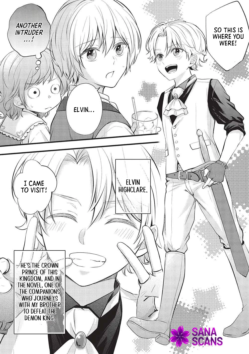 Gran Avert: The Amulet Mage Wants to Save Her Favorite Last Boss Brother Chapter 4 Page 8