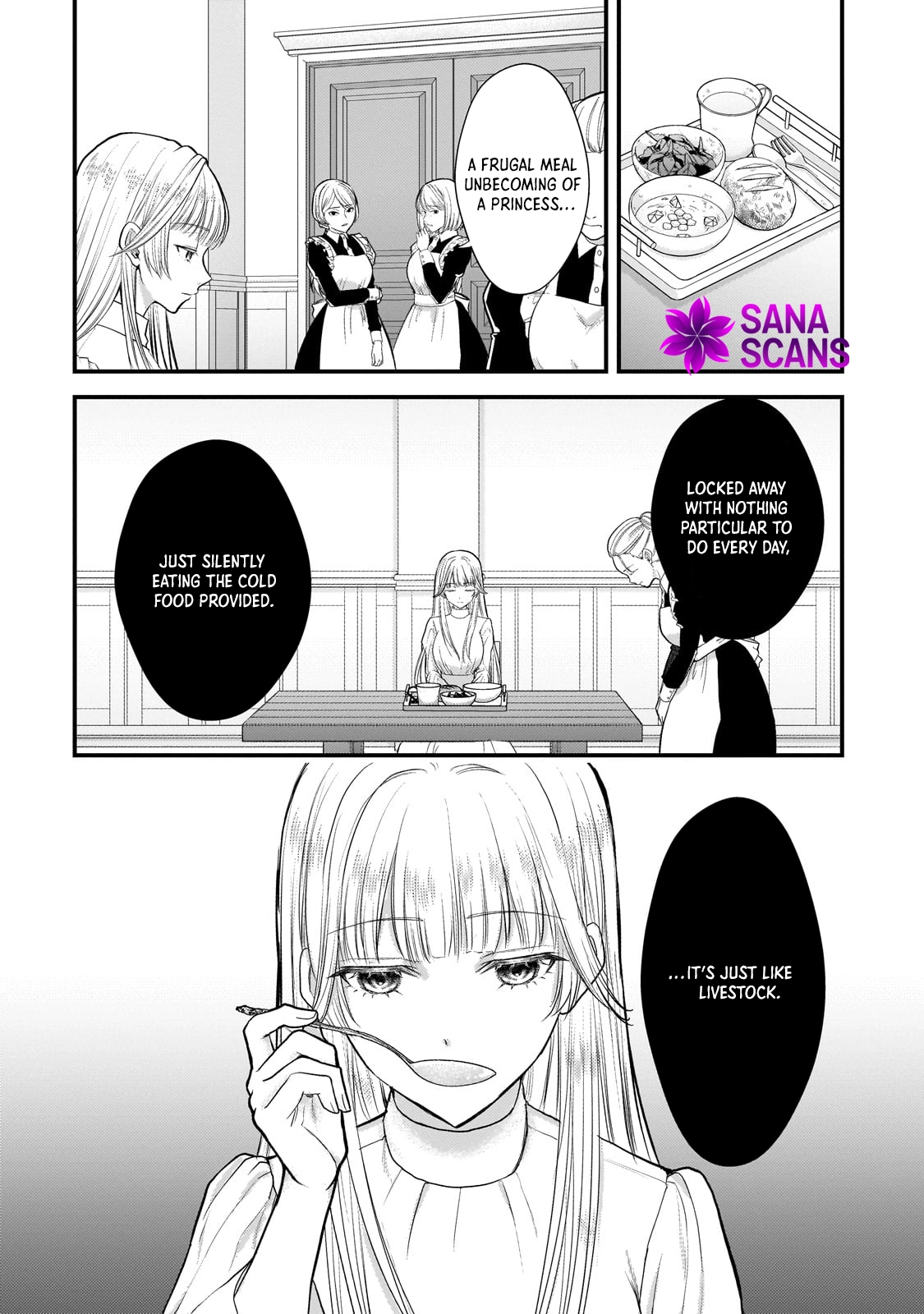 Happiness of the Sacrificial Princess — Bride of the Demon King Chapter 1 - . Page 10
