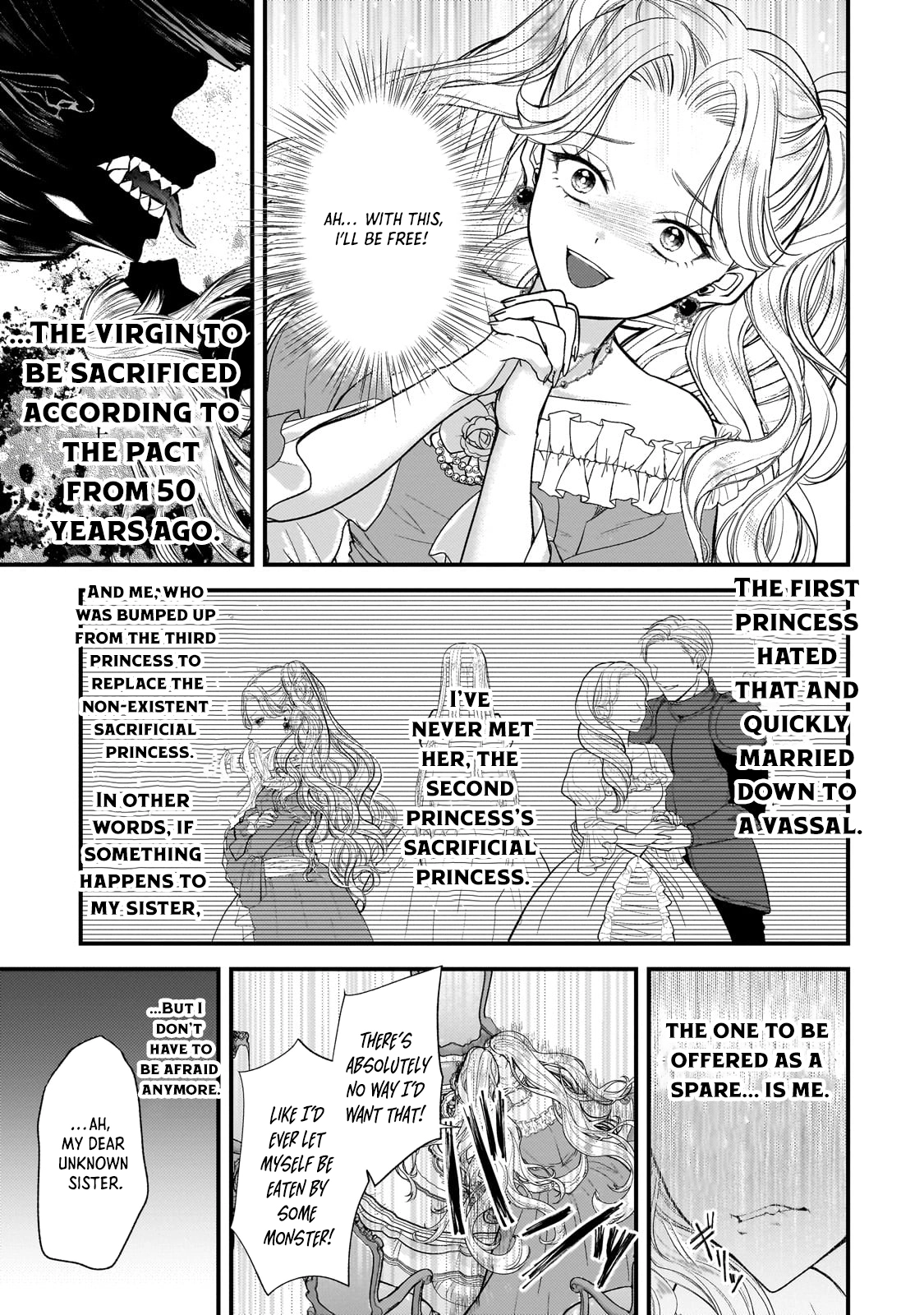 Happiness of the Sacrificial Princess — Bride of the Demon King Chapter 1 - . Page 23