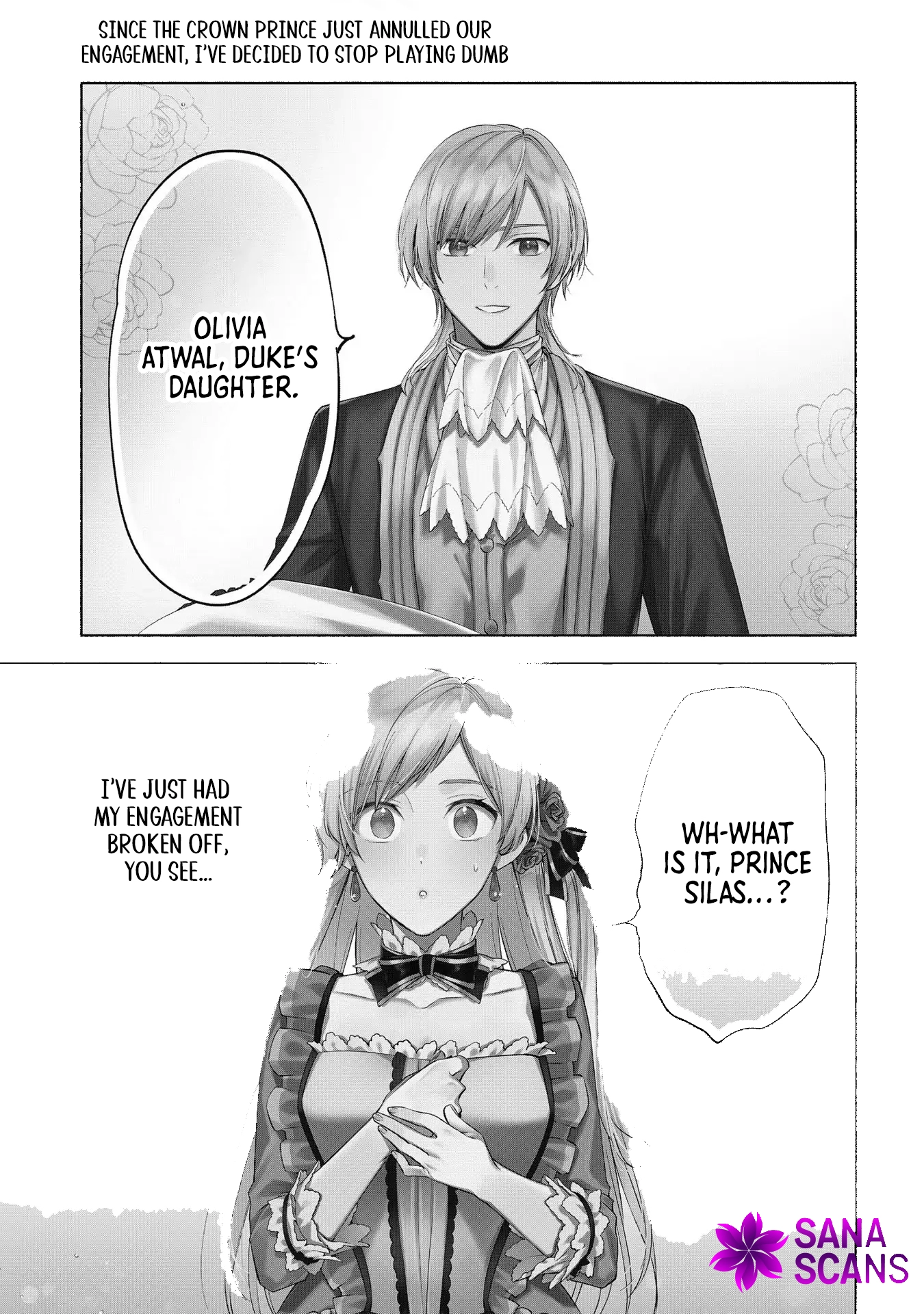 Having been cast aside by the Crown Prince, I shall no longer play the fool. Chapter 1 Page 2
